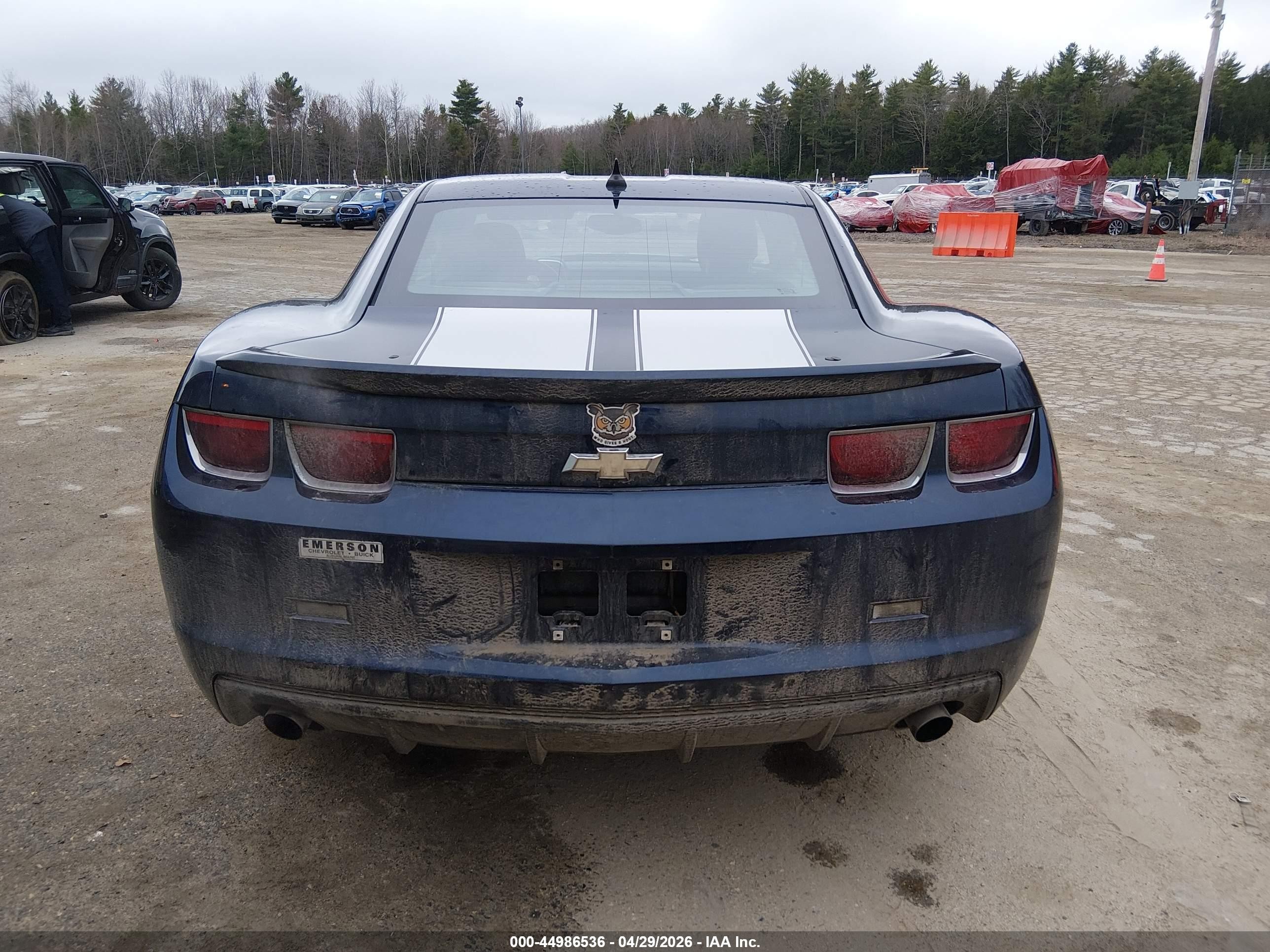 2012 Chevrolet Camaro 1lt Синий vin: 2G1FB1E3XC9192687