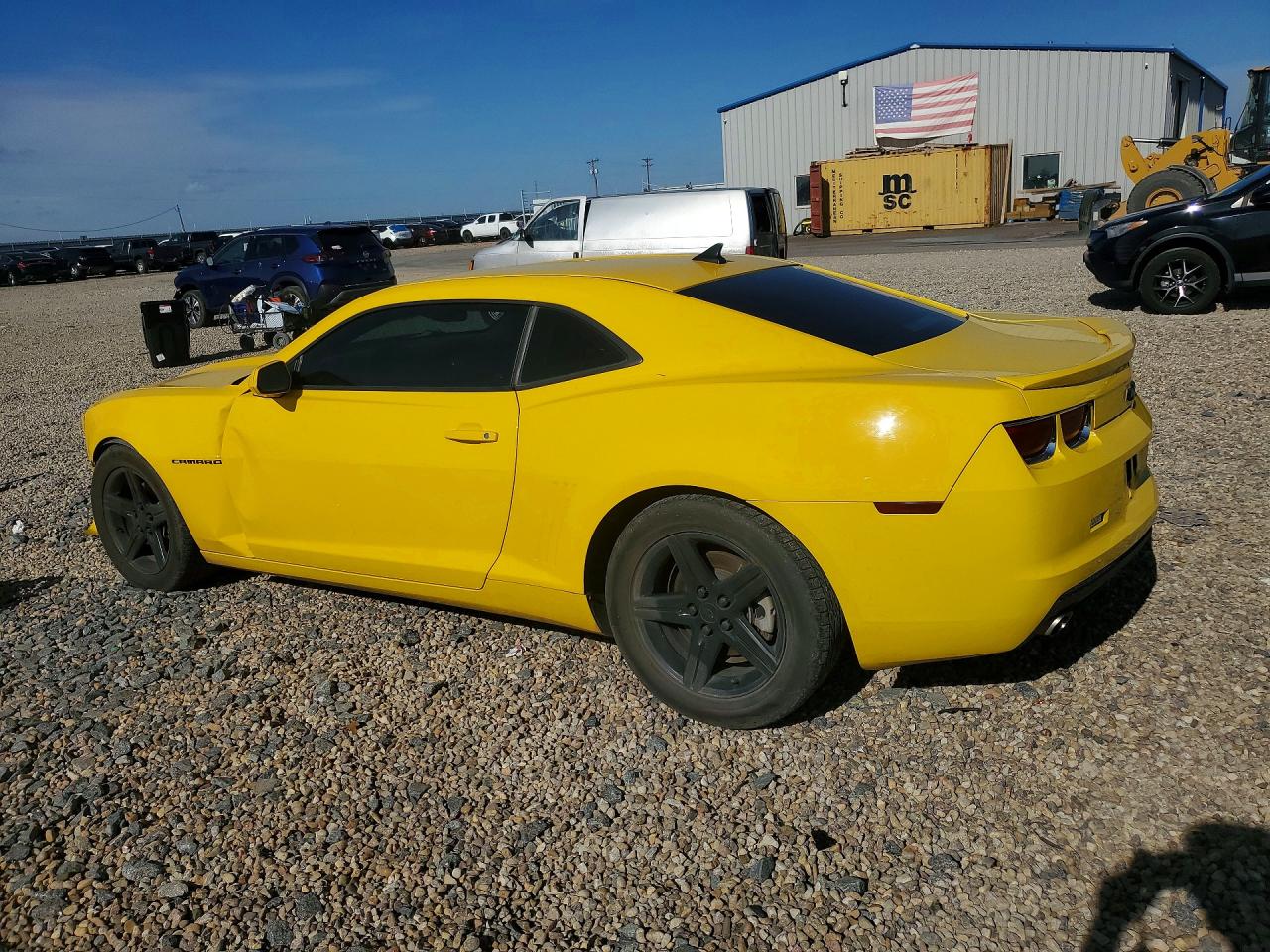 2012 Chevrolet Camaro Lt Yellow vin: 2G1FB1E3XC9208046