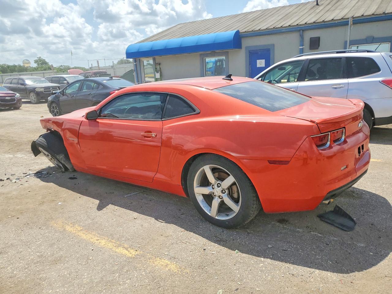 2012 Chevrolet Camaro Orange vin: 2G1FB1E3XC9208743