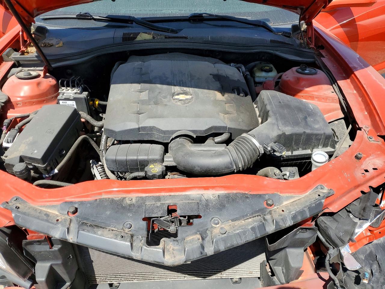 2012 Chevrolet Camaro Orange vin: 2G1FB1E3XC9208743