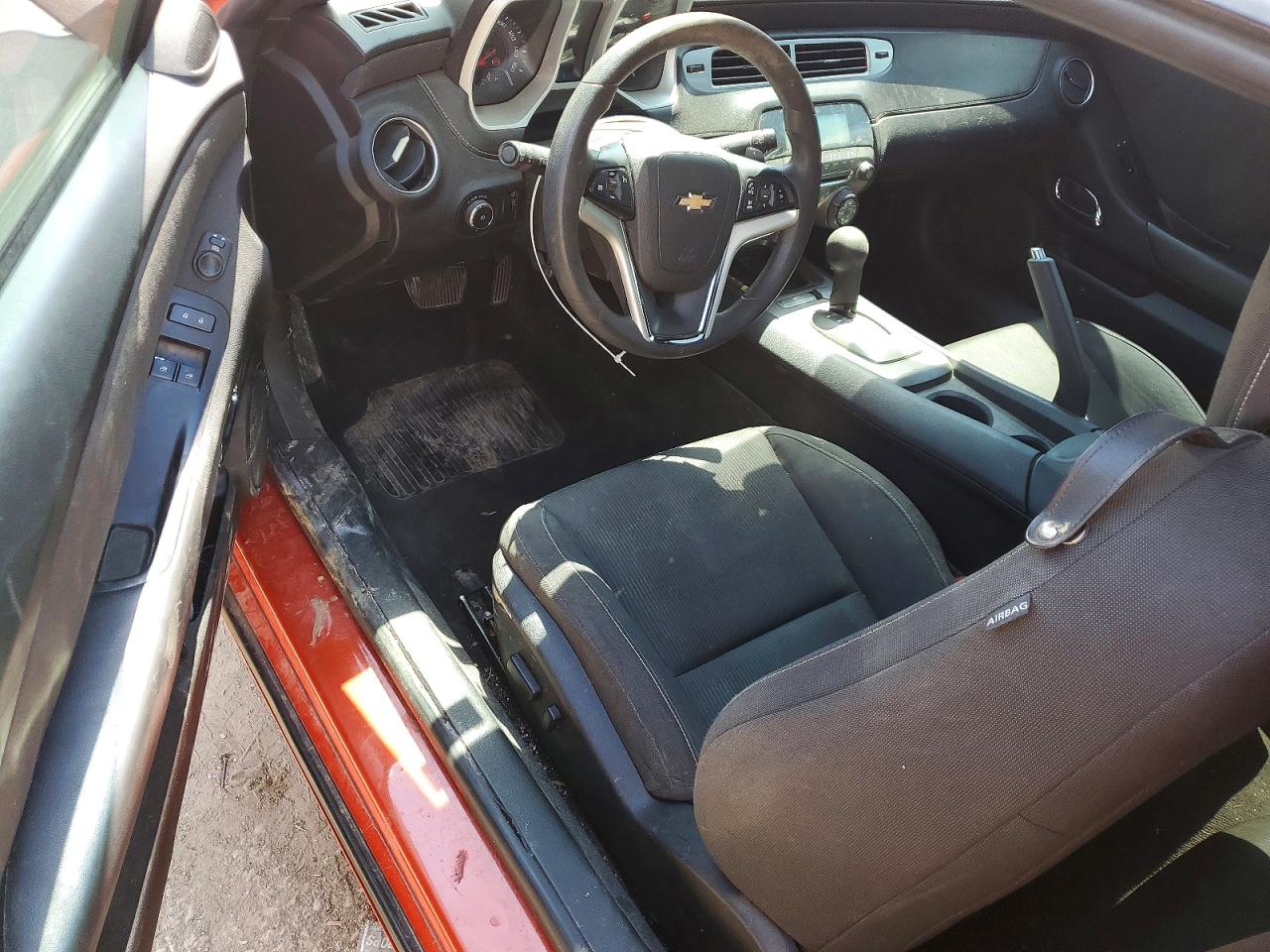 2012 Chevrolet Camaro Orange vin: 2G1FB1E3XC9208743