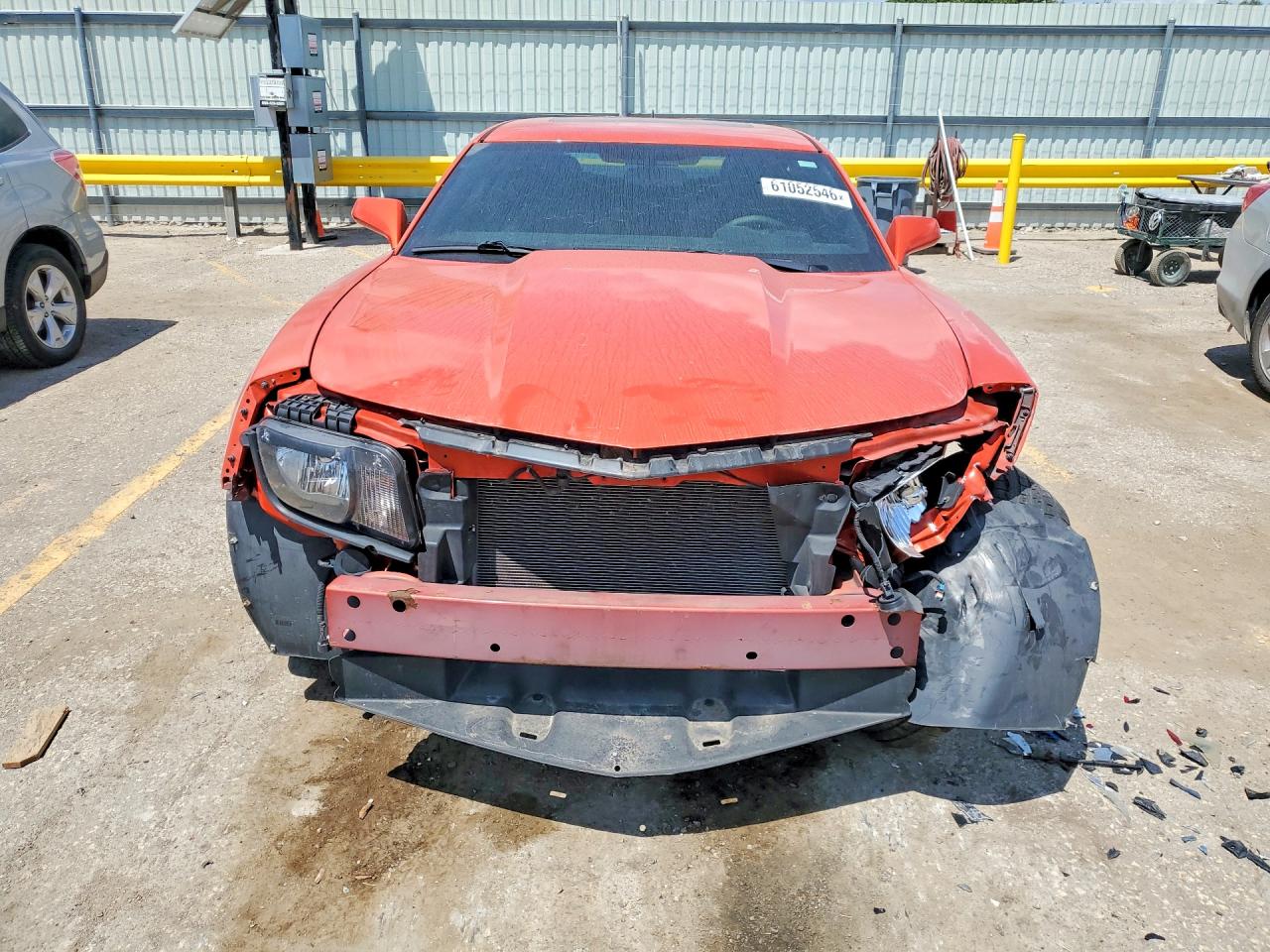 2012 Chevrolet Camaro Orange vin: 2G1FB1E3XC9208743