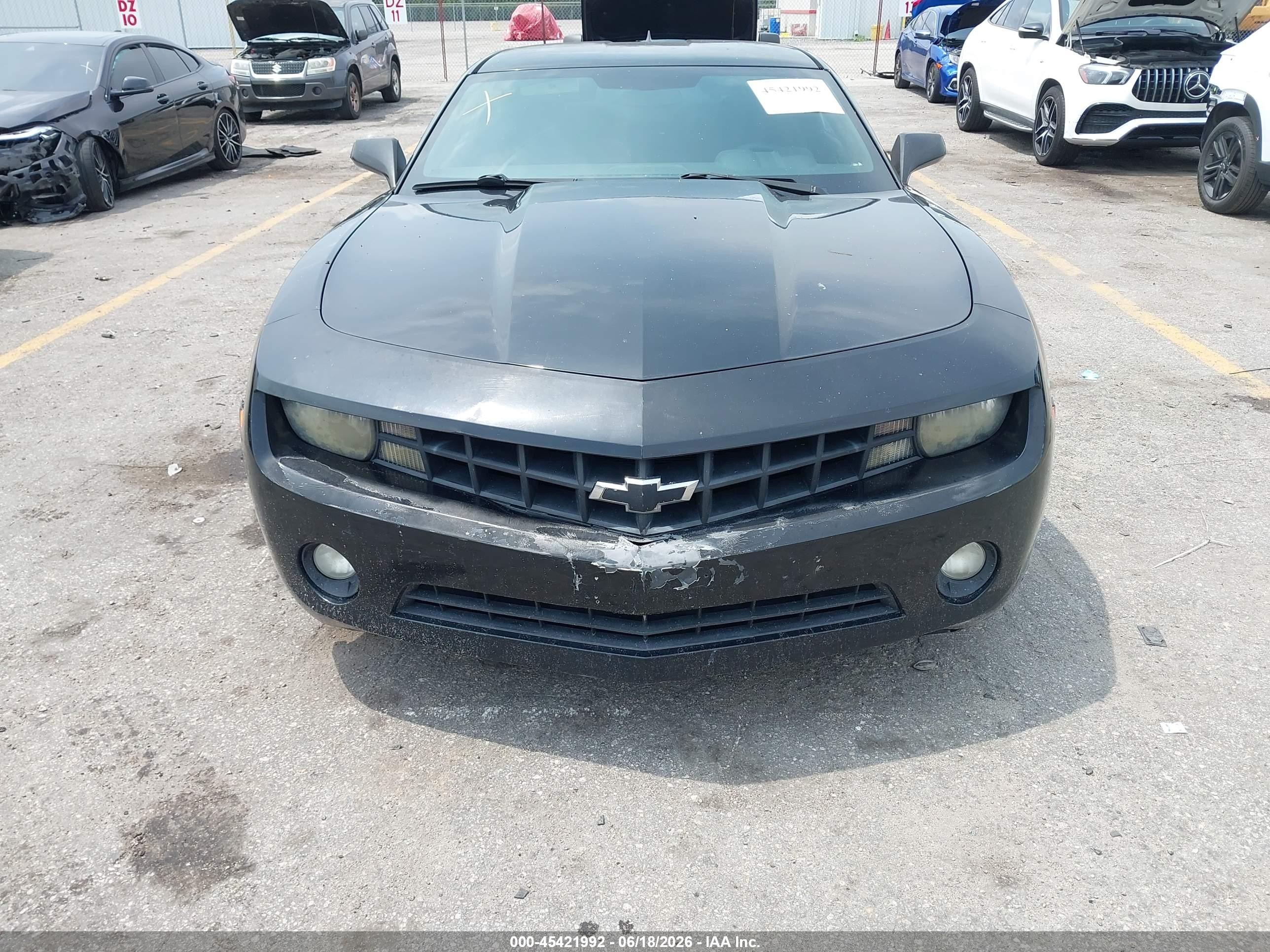 2013 Chevrolet Camaro 1lt Black vin: 2G1FB1E3XD9120471