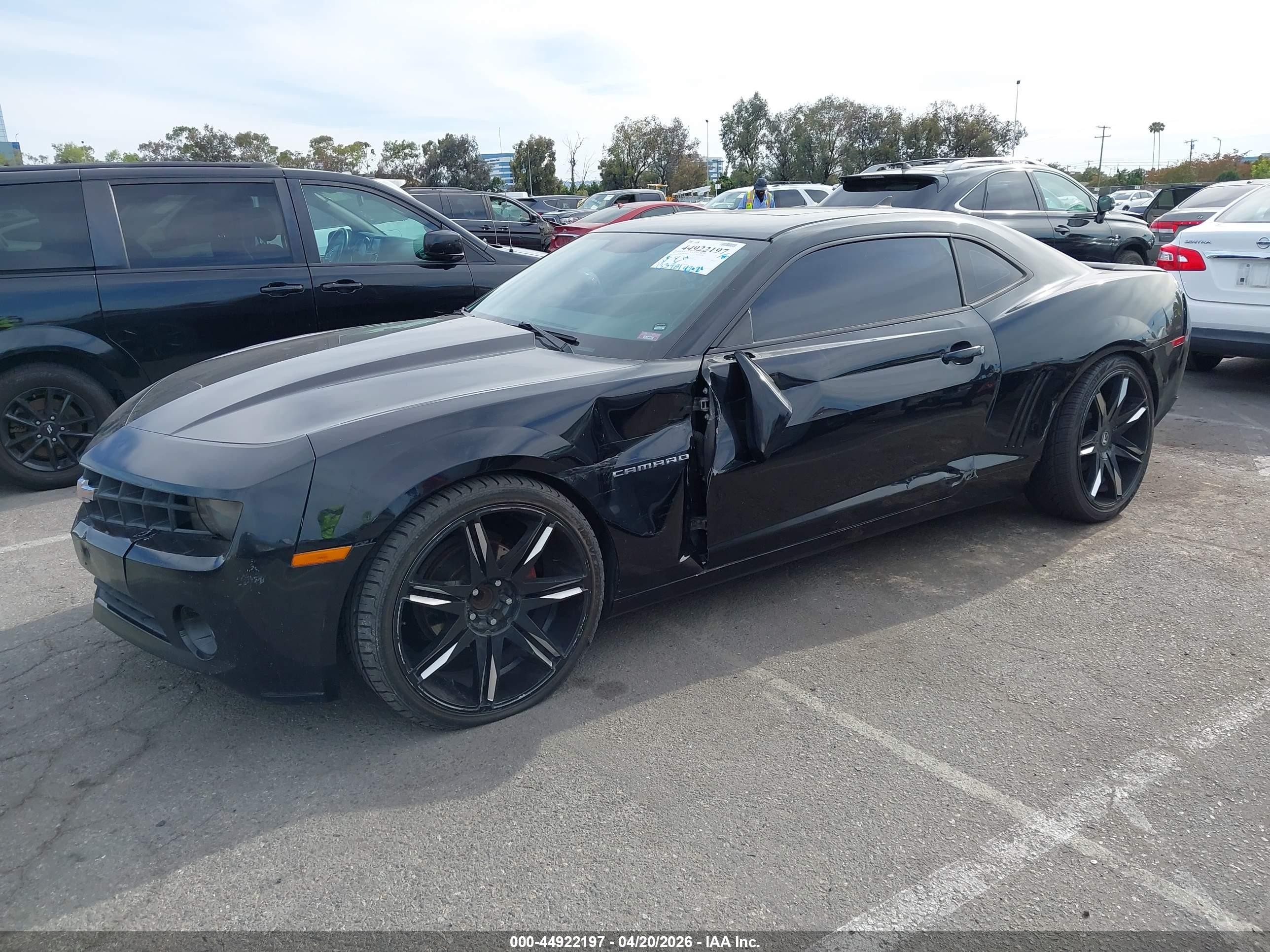 2013 Chevrolet Camaro 1lt Black vin: 2G1FB1E3XD9128876
