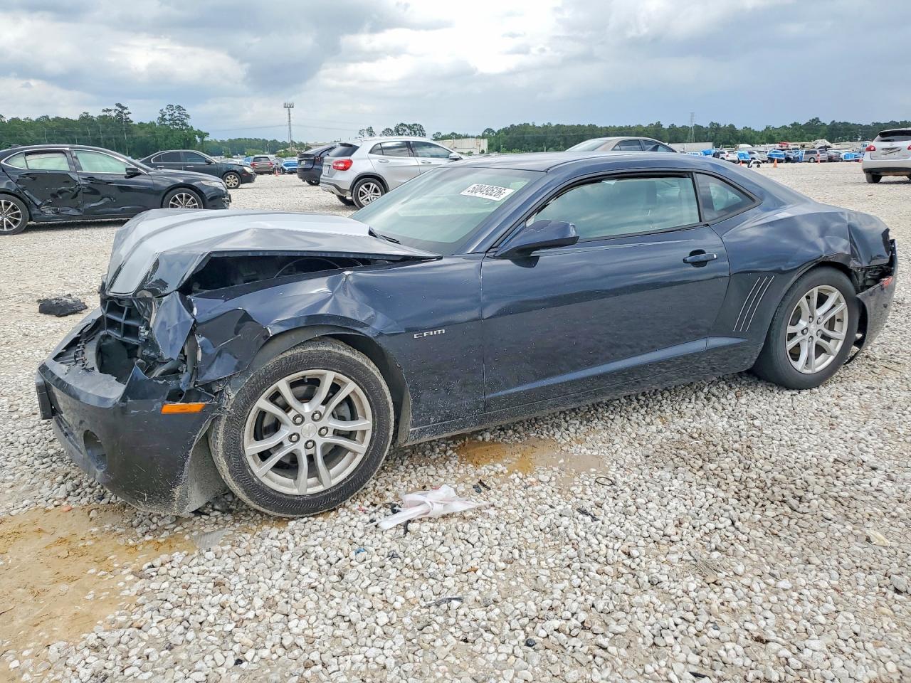 2013 Chevrolet Camaro Lt Blue vin: 2G1FB1E3XD9153907