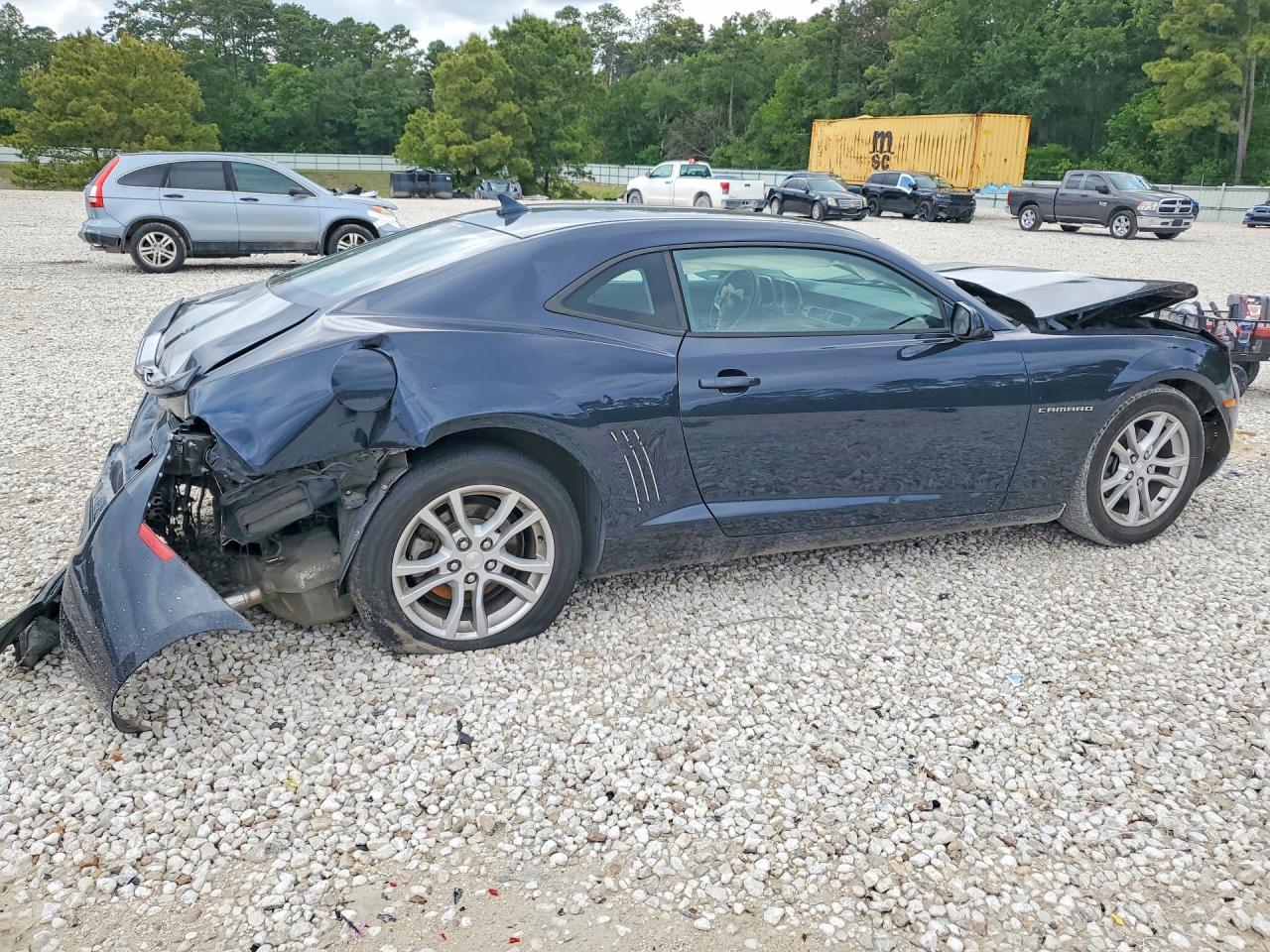 2013 Chevrolet Camaro Lt Blue vin: 2G1FB1E3XD9153907