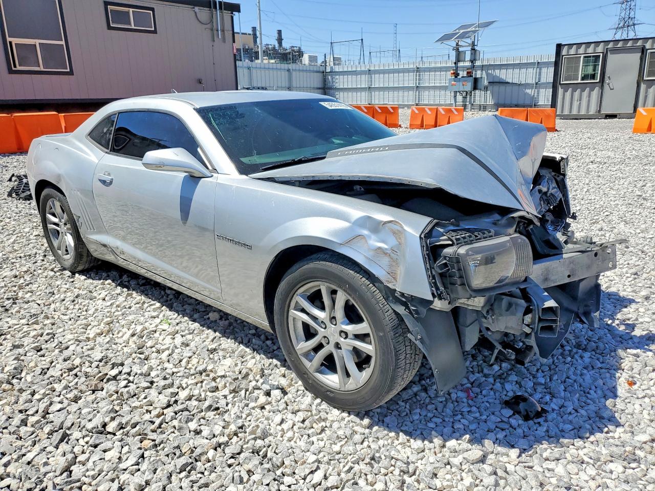 2013 Chevrolet Camaro Silver vin: 2G1FB1E3XD9189810