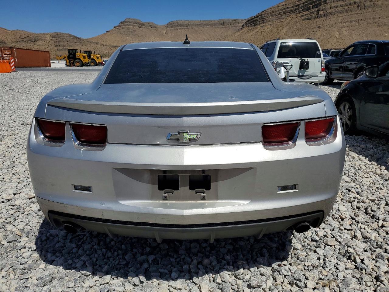 2013 Chevrolet Camaro Silver vin: 2G1FB1E3XD9189810