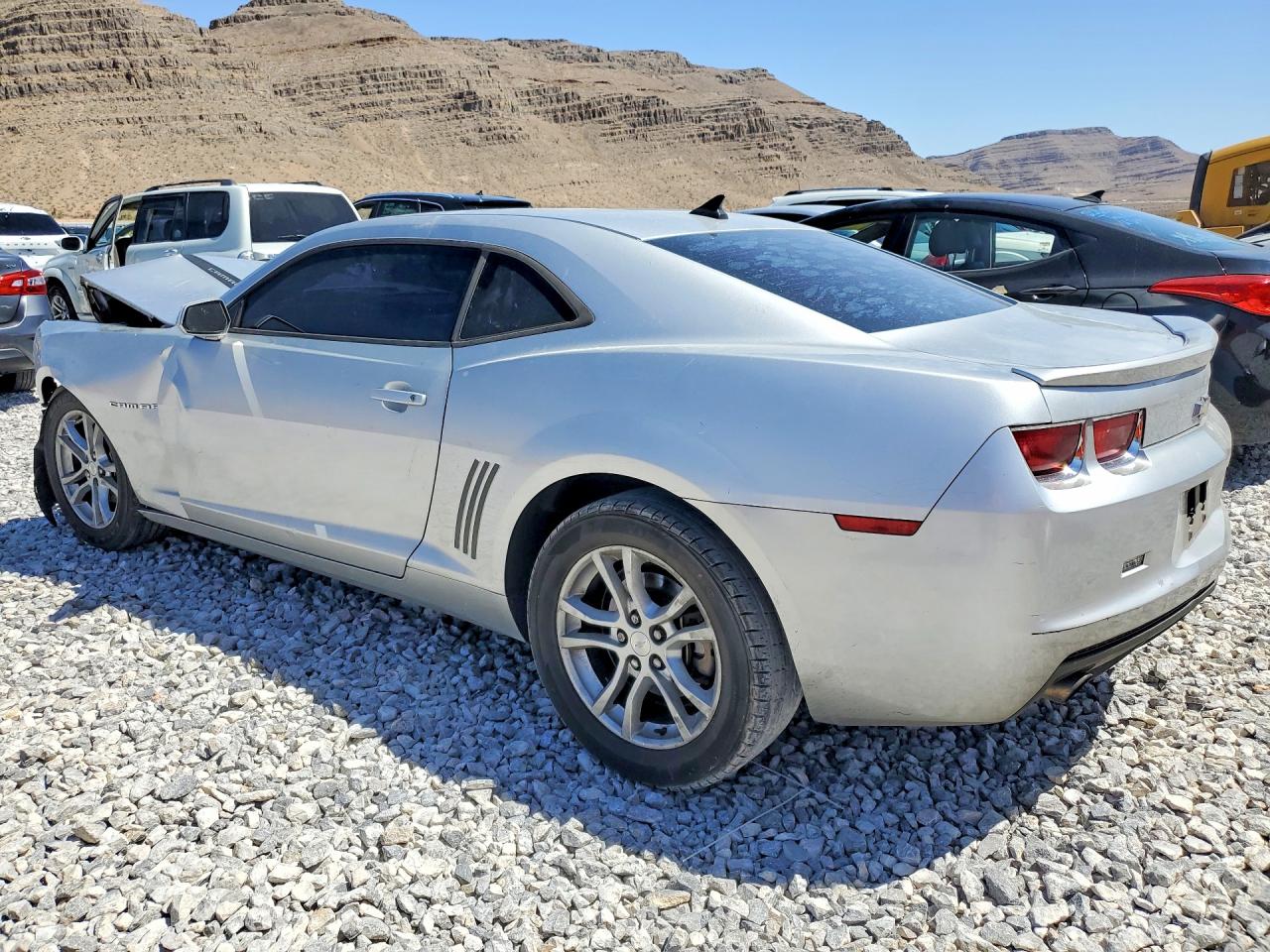2013 Chevrolet Camaro Silver vin: 2G1FB1E3XD9189810