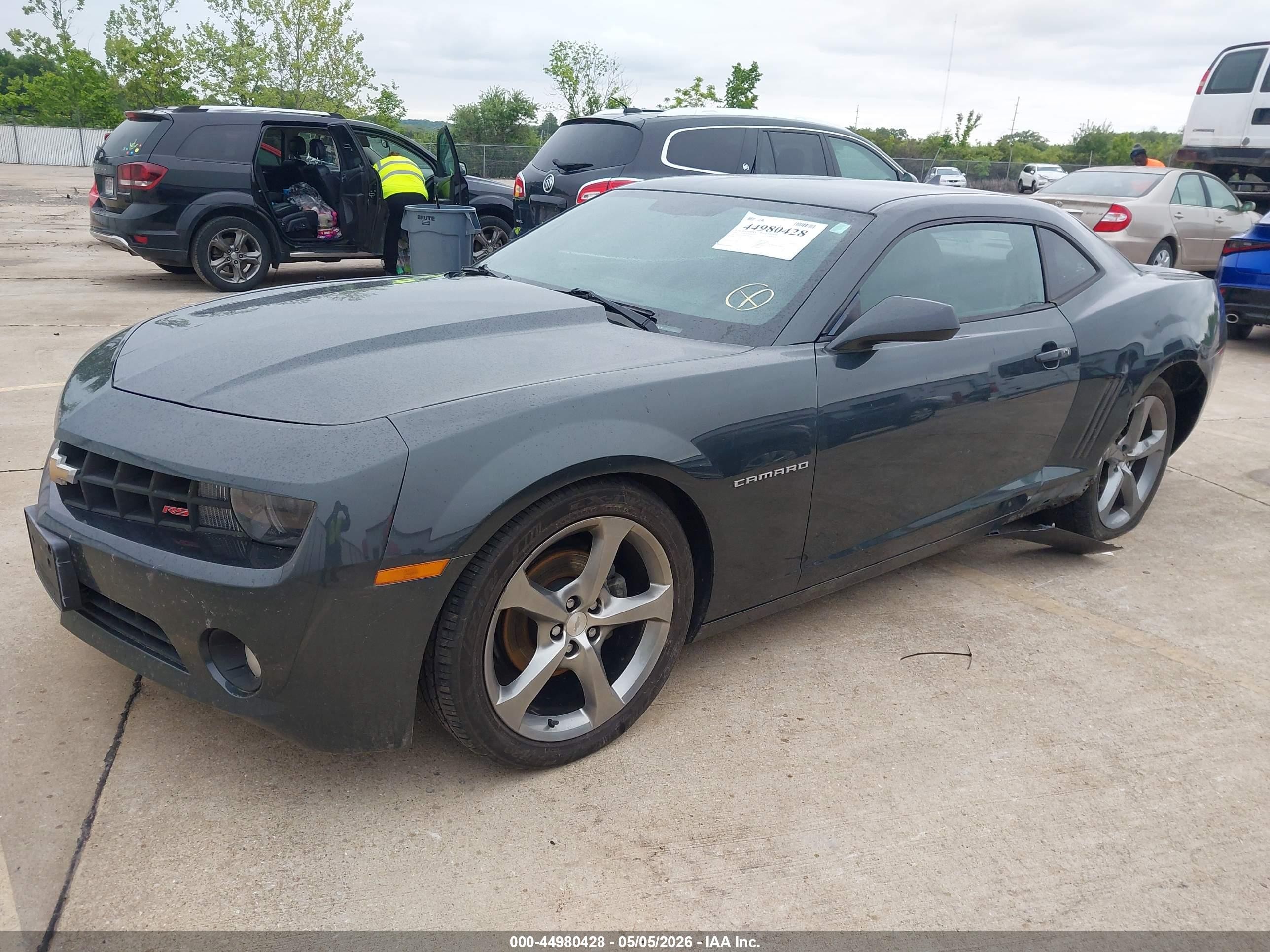 2013 Chevrolet Camaro 1lt Black vin: 2G1FB1E3XD9198796