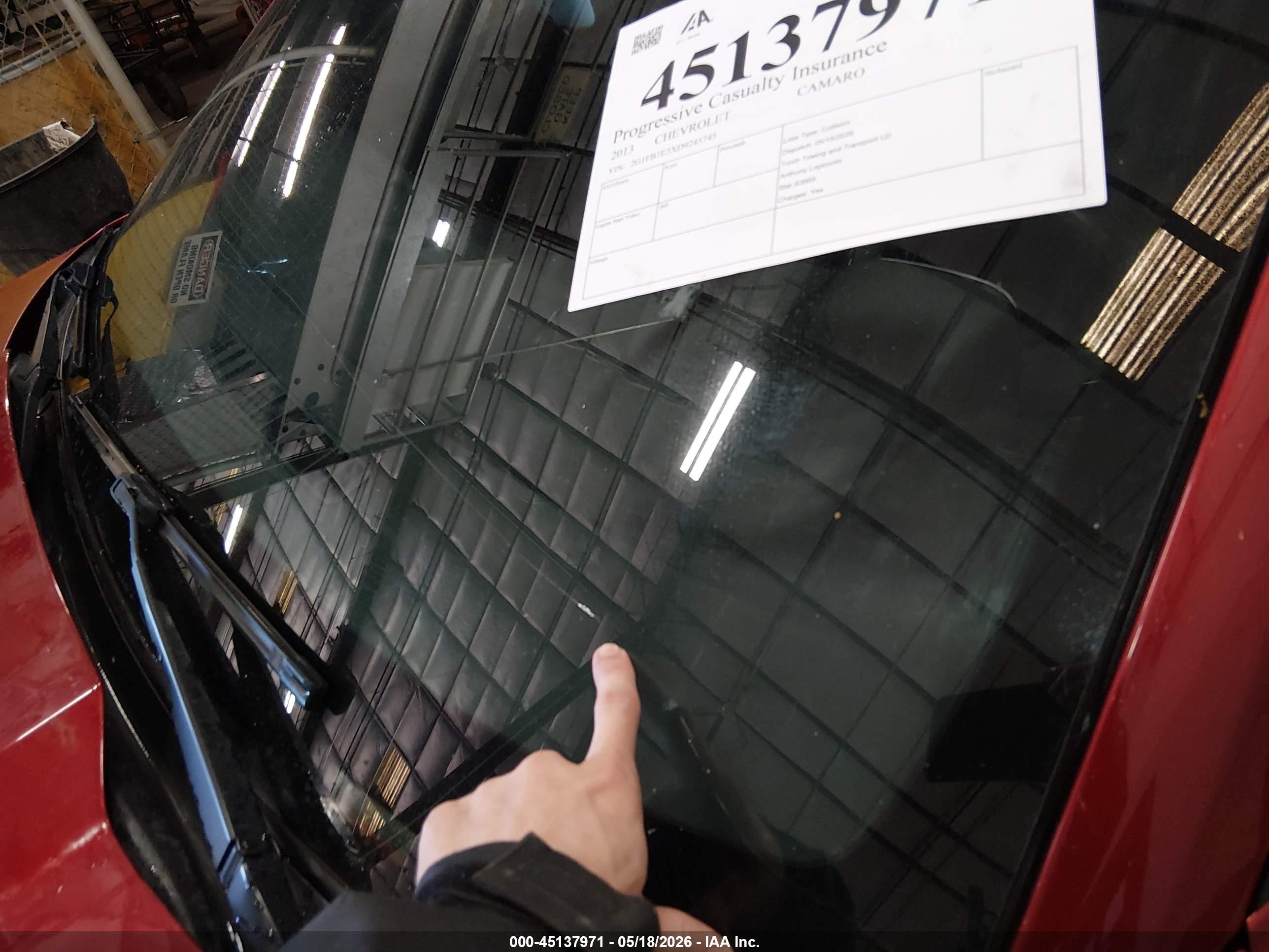 2013 Chevrolet Camaro 1lt Red vin: 2G1FB1E3XD9245745