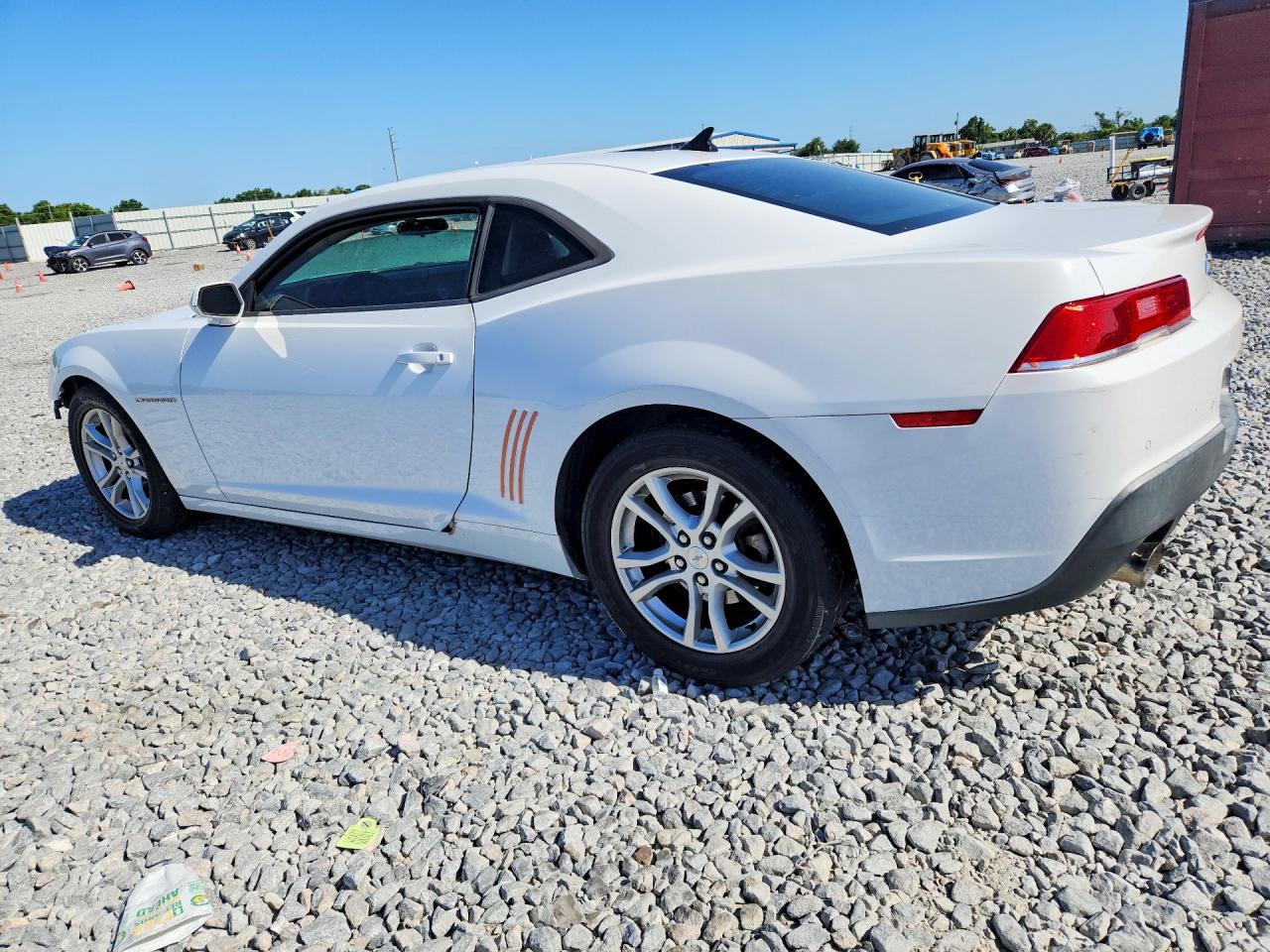 2014 Chevrolet Camaro Lt White vin: 2G1FB1E3XE9179828
