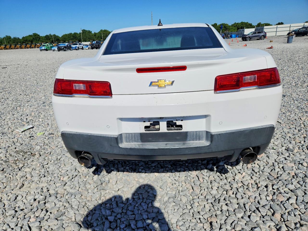 2014 Chevrolet Camaro Lt White vin: 2G1FB1E3XE9179828