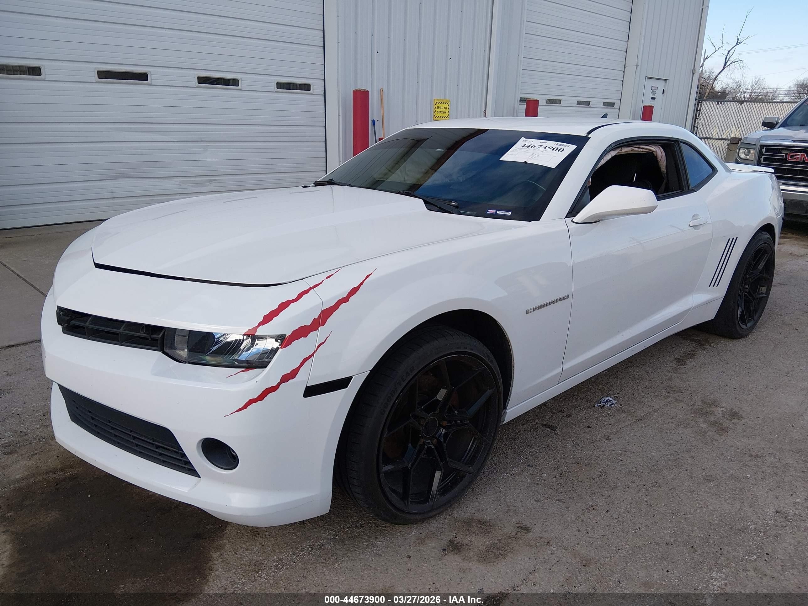 2014 Chevrolet Camaro 1lt White vin: 2G1FB1E3XE9183667