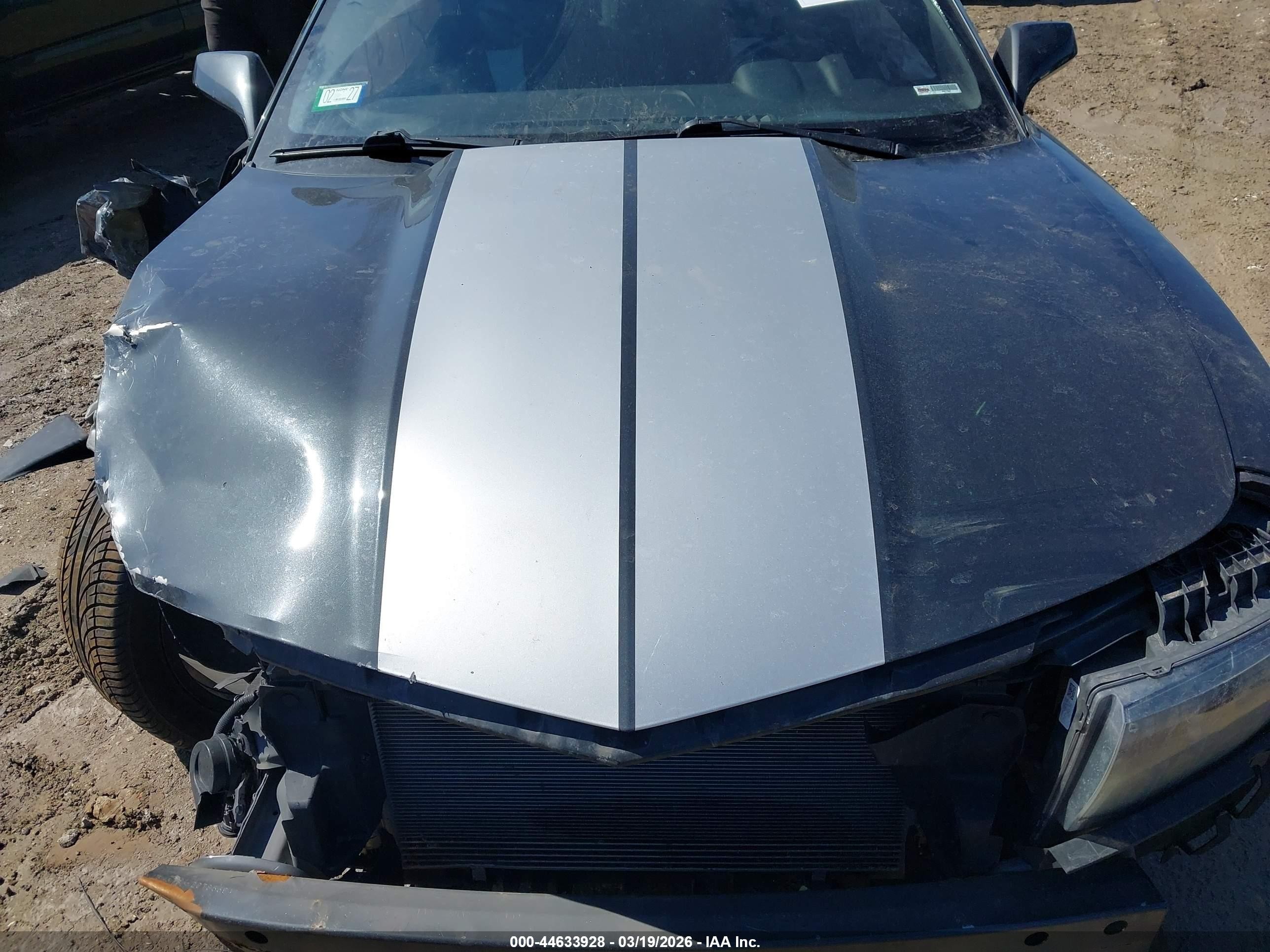 2014 Chevrolet Camaro 1lt Gray vin: 2G1FB1E3XE9225206