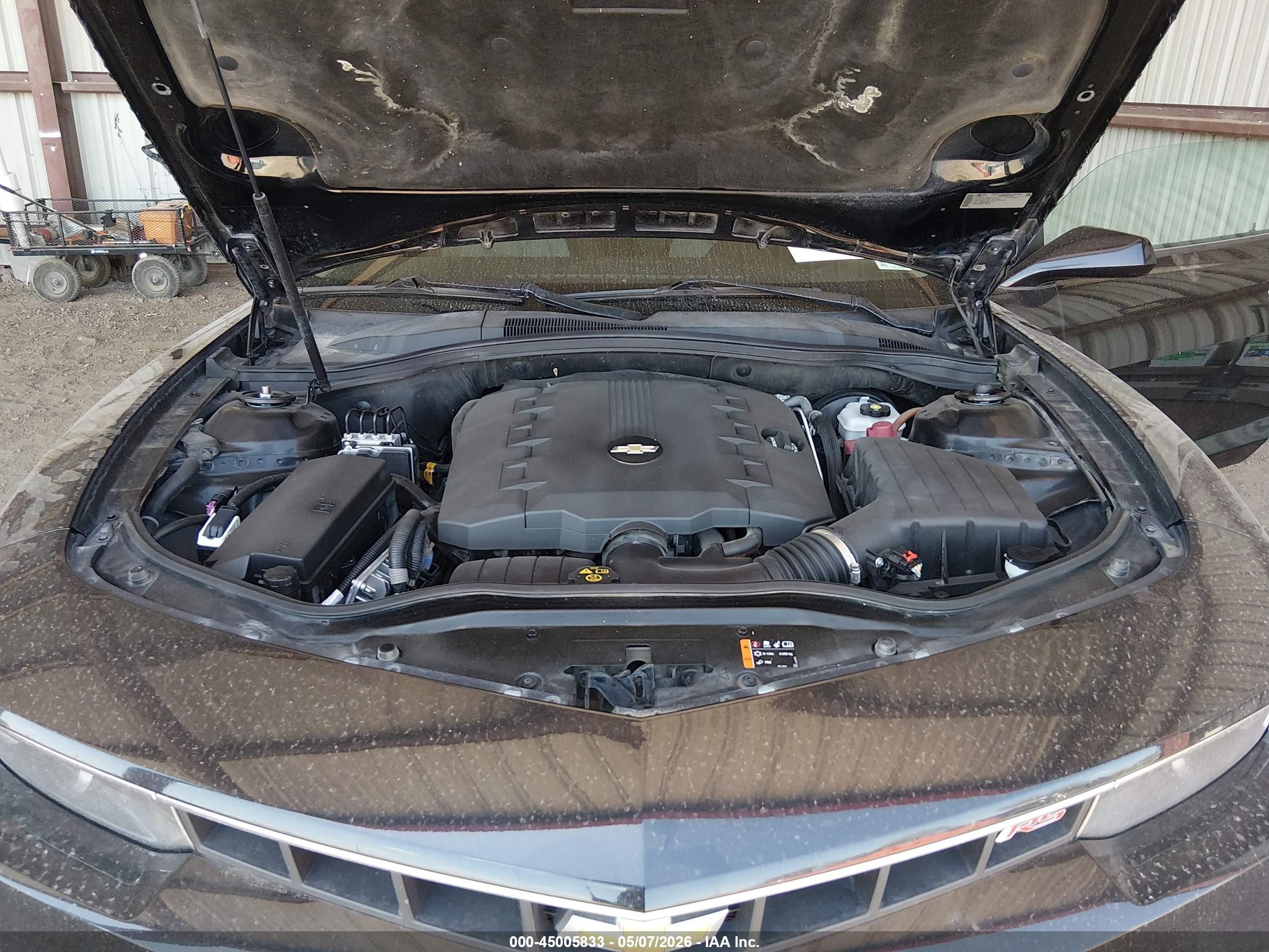 2014 Chevrolet Camaro 1lt Черный vin: 2G1FB1E3XE9250414