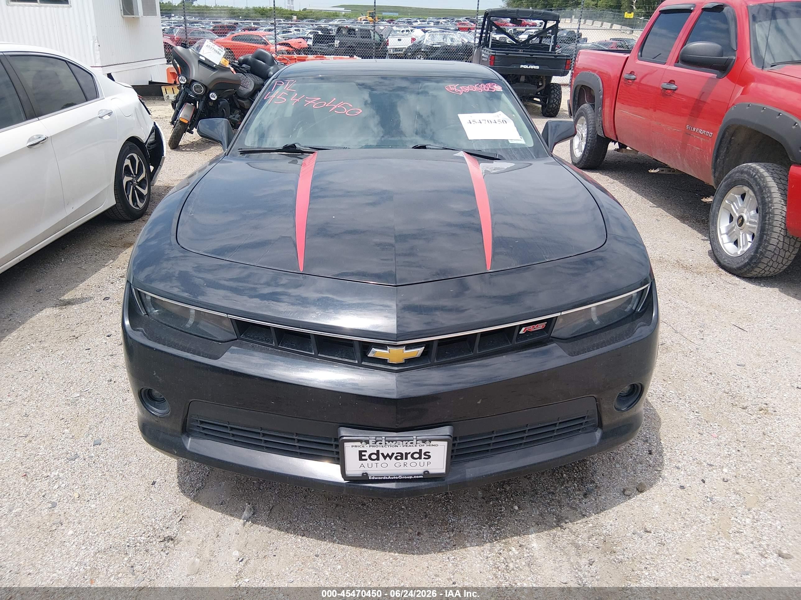 2014 Chevrolet Camaro 1lt Black vin: 2G1FB1E3XE9250414
