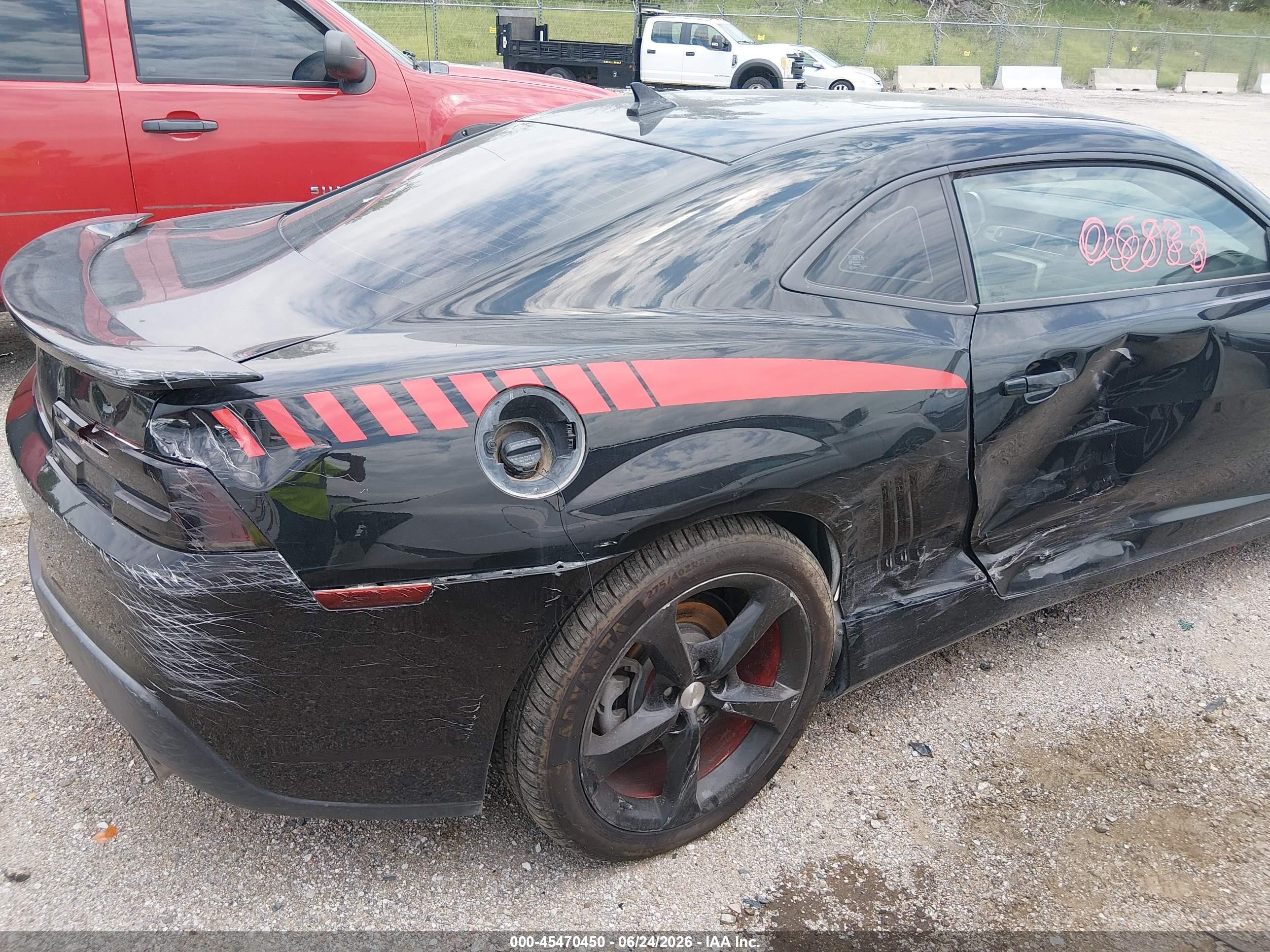 2014 Chevrolet Camaro 1lt Black vin: 2G1FB1E3XE9250414
