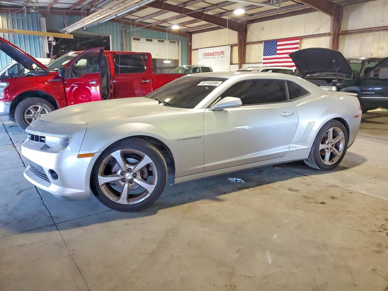 2014 Chevrolet Camaro Lt Silver vin: 2G1FB1E3XE9269397