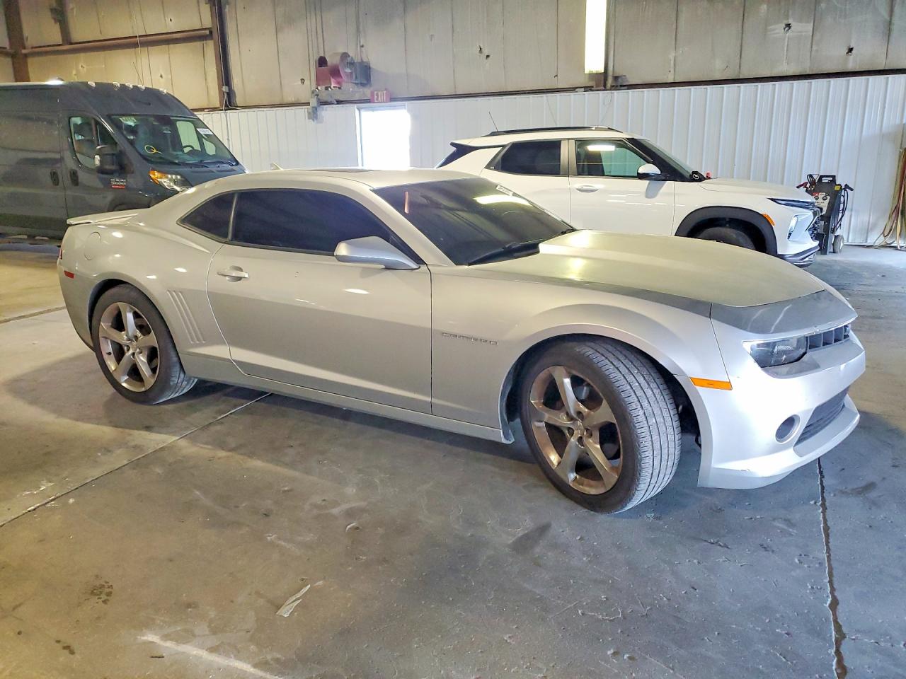 2014 Chevrolet Camaro Lt Серебряный vin: 2G1FB1E3XE9269397