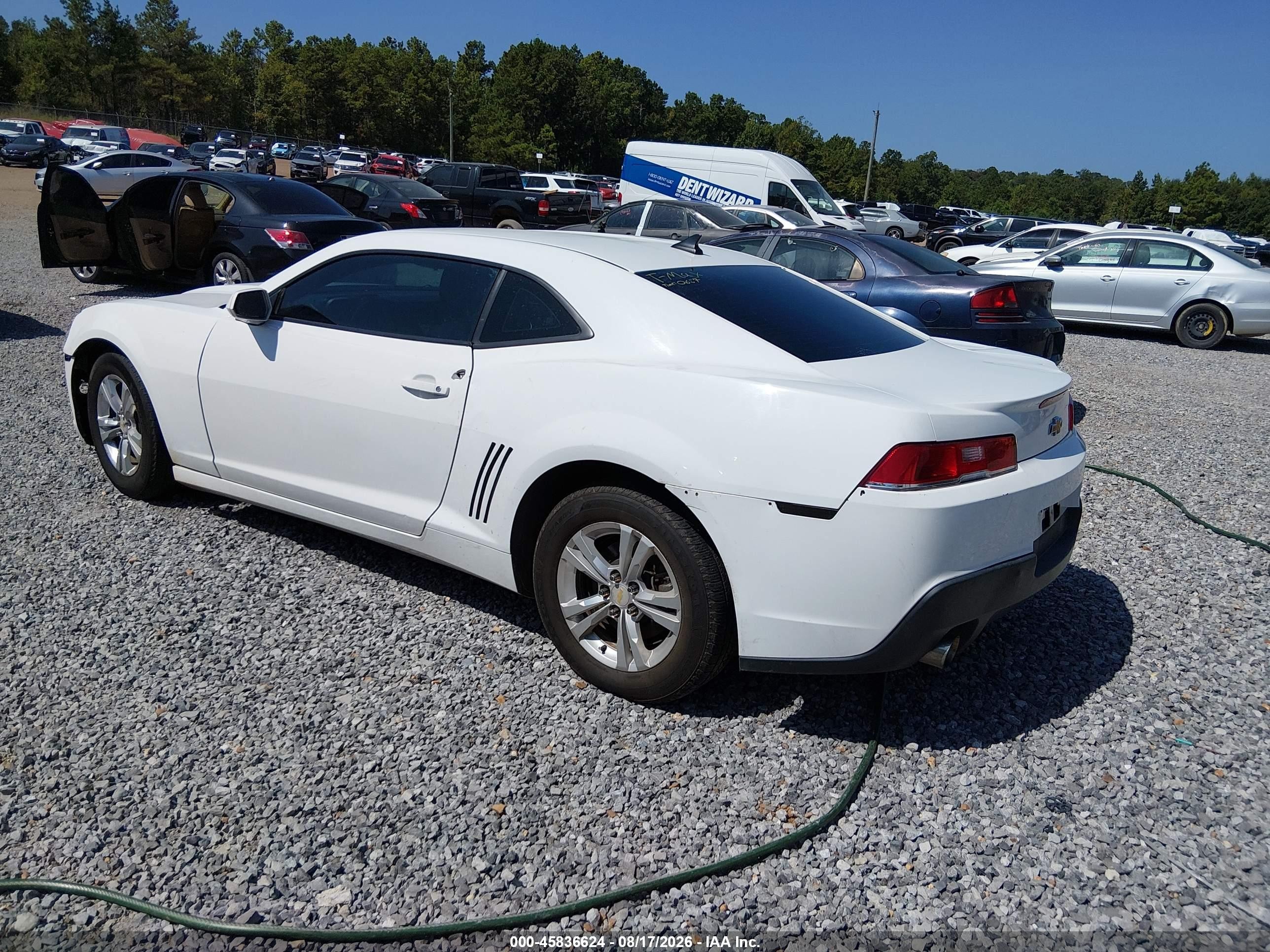 2014 Chevrolet Camaro 1lt White vin: 2G1FB1E3XE9294509