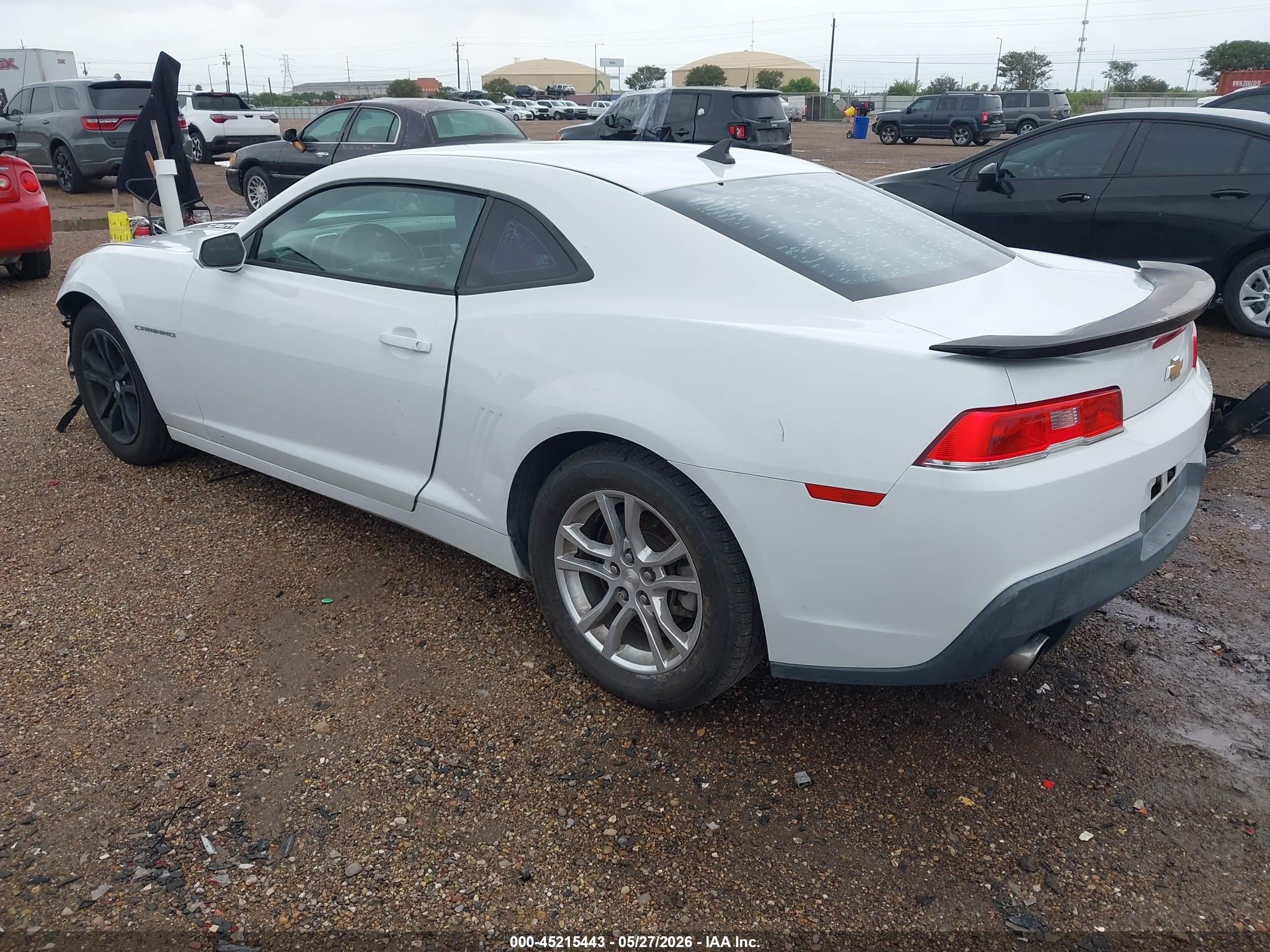 2014 Chevrolet Camaro 1lt White vin: 2G1FB1E3XE9307775