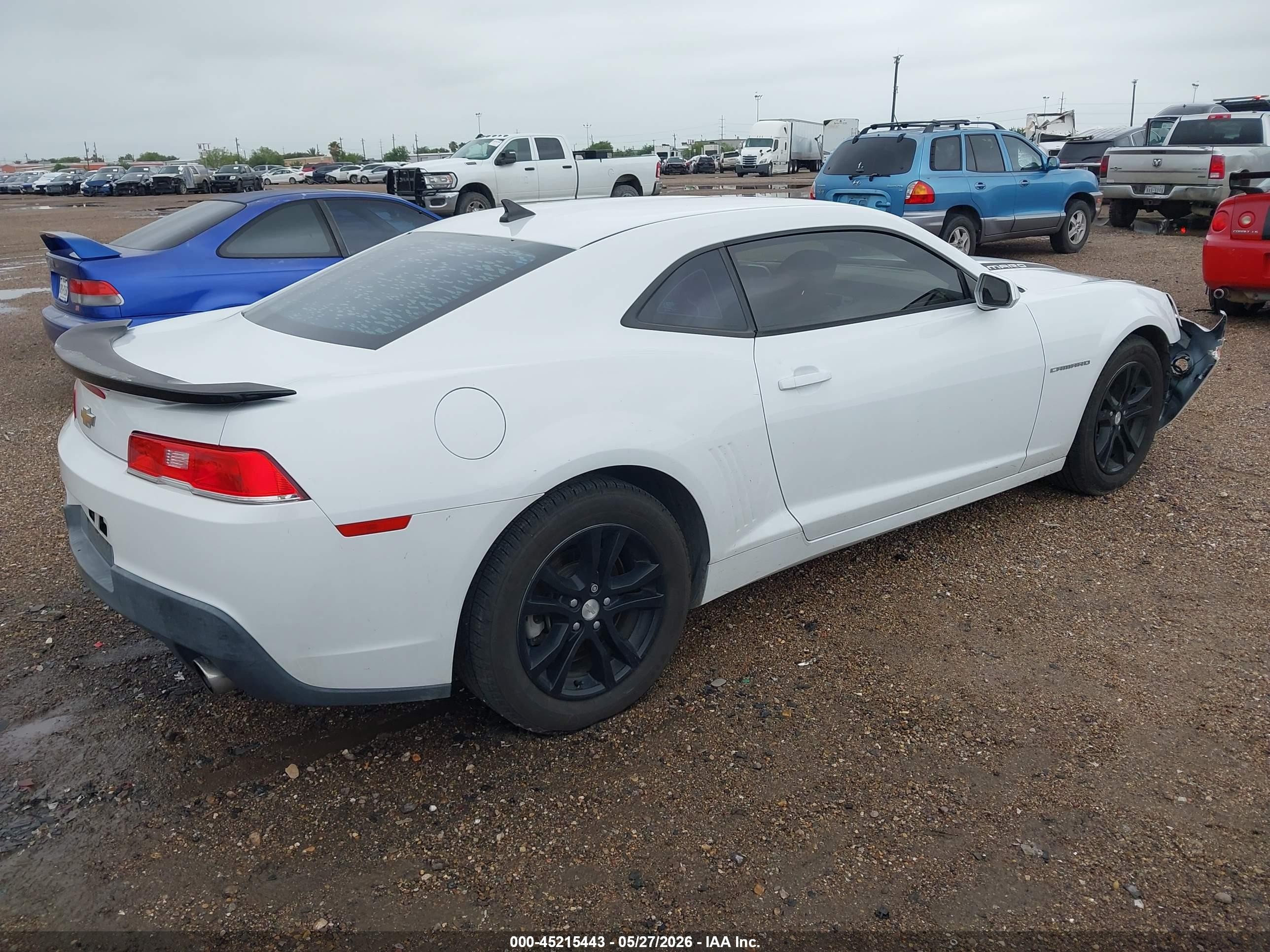 2014 Chevrolet Camaro 1lt White vin: 2G1FB1E3XE9307775