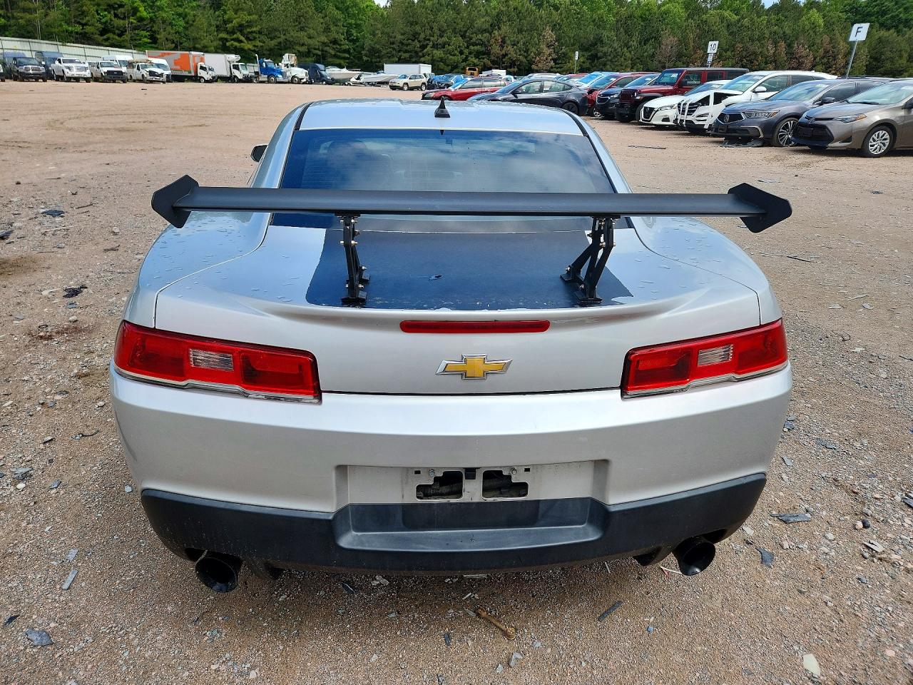 2015 Chevrolet Camaro Ls Silver vin: 2G1FB1E3XF9130582