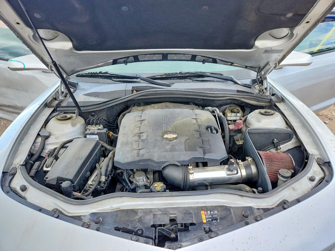 2015 Chevrolet Camaro Ls Silver vin: 2G1FB1E3XF9130582