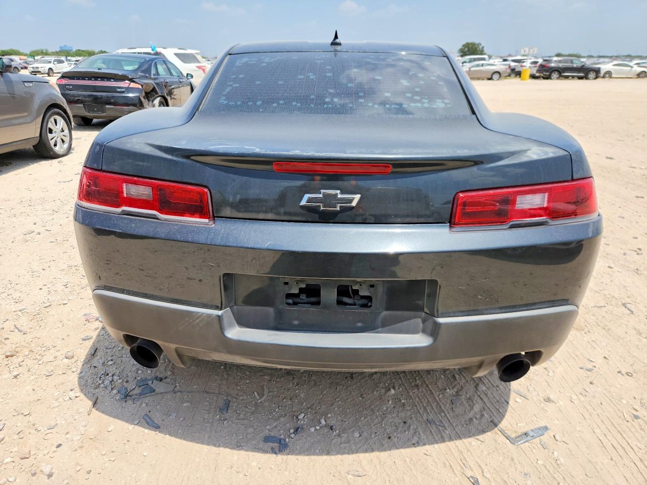 2015 Chevrolet Camaro Ls Угольный vin: 2G1FB1E3XF9132719