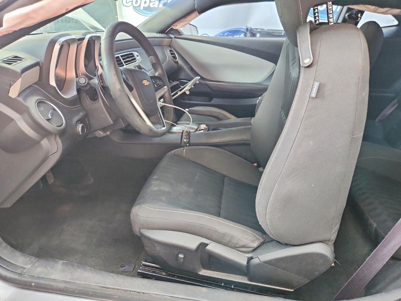 2015 Chevrolet Camaro Ls Silver vin: 2G1FB1E3XF9137922
