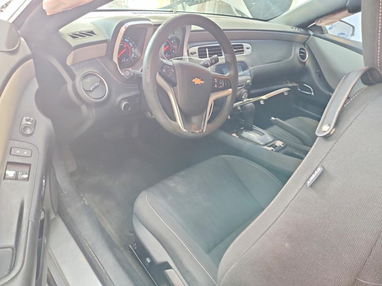 2015 Chevrolet Camaro Ls Silver vin: 2G1FB1E3XF9137922