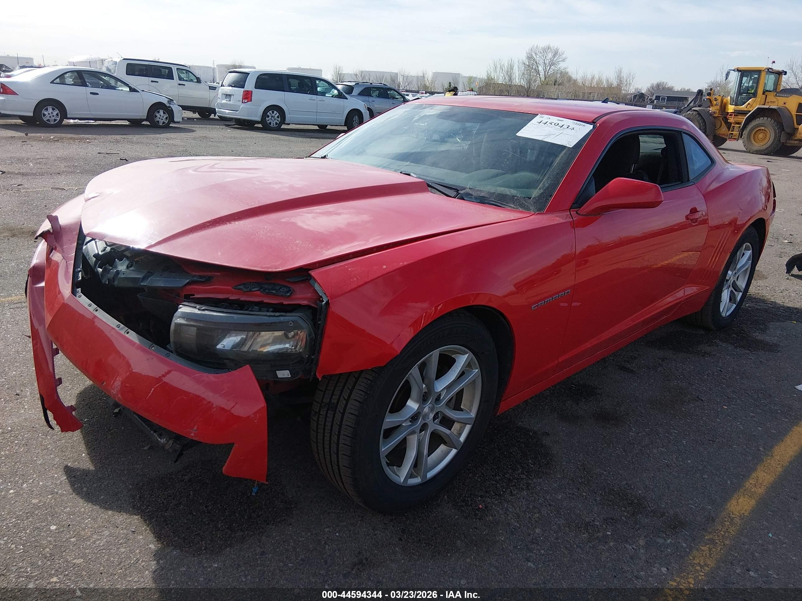 2015 Chevrolet Camaro 2ls Red vin: 2G1FB1E3XF9138911