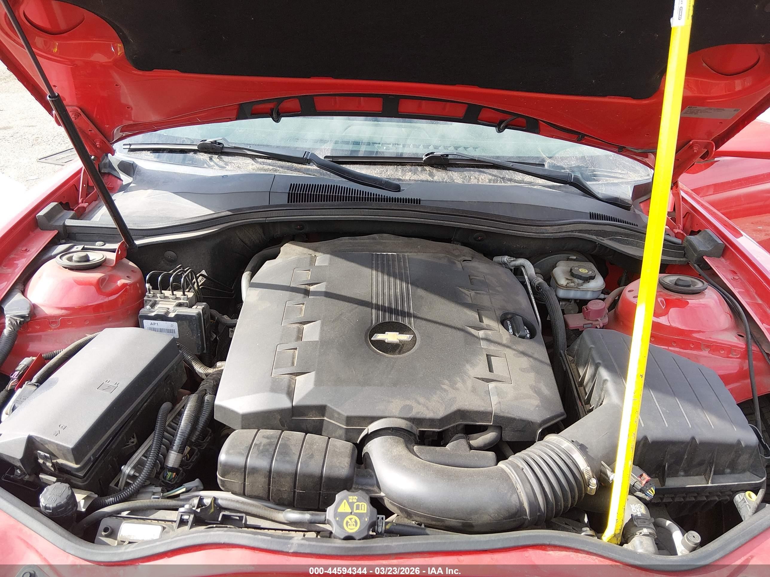 2015 Chevrolet Camaro 2ls Red vin: 2G1FB1E3XF9138911