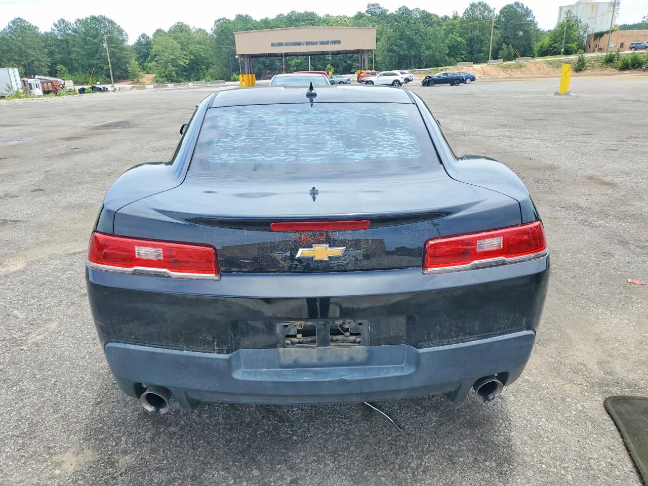 2015 Chevrolet Camaro Ls Black vin: 2G1FB1E3XF9151660