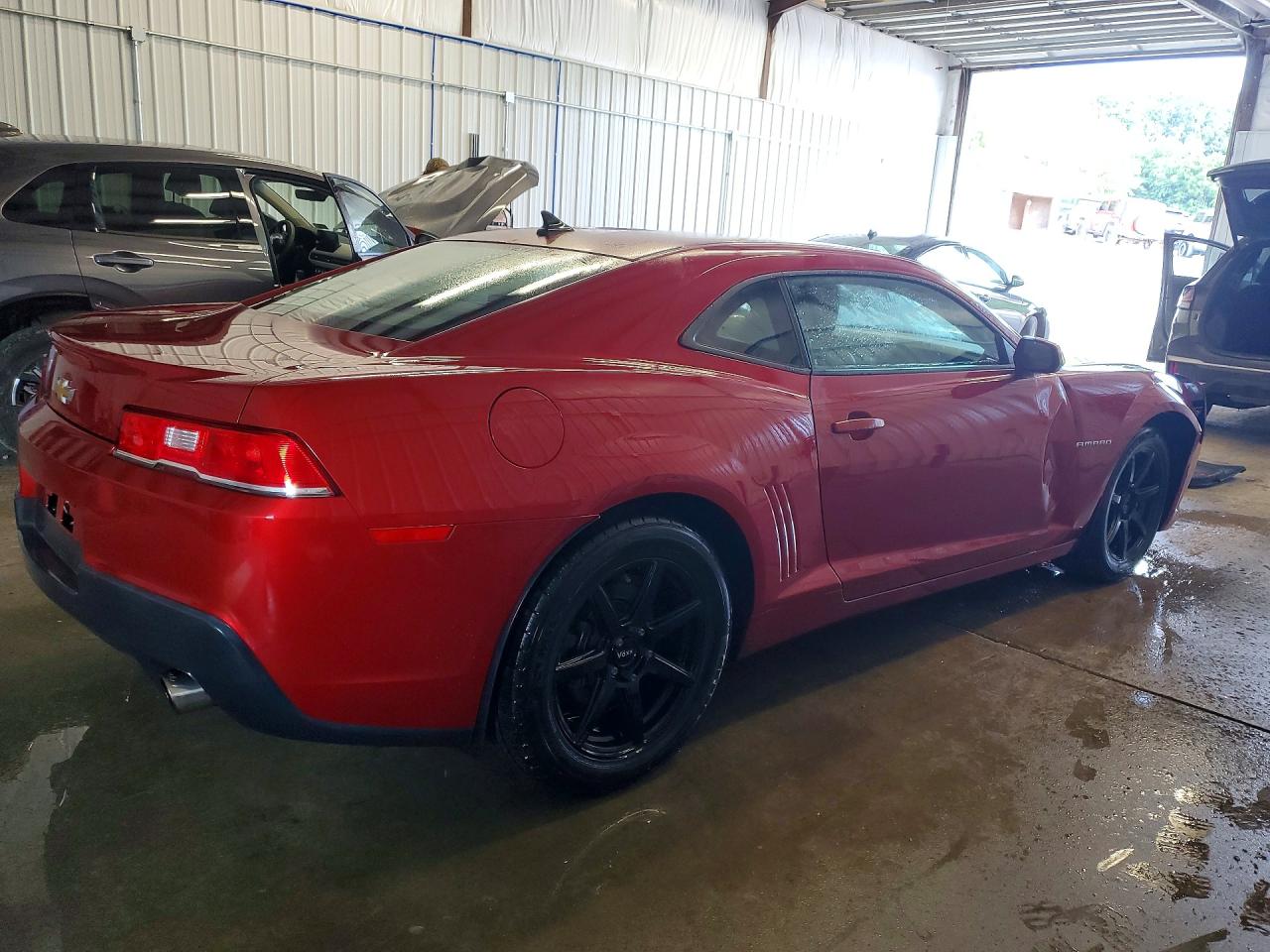 2015 Chevrolet Camaro Ls Красный vin: 2G1FB1E3XF9248020