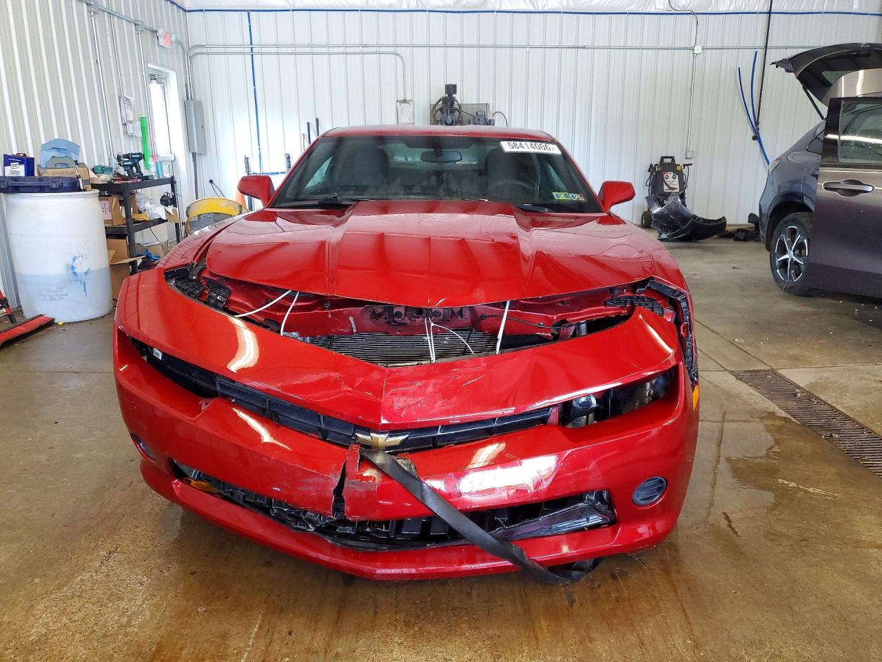 2015 Chevrolet Camaro Ls Красный vin: 2G1FB1E3XF9248020