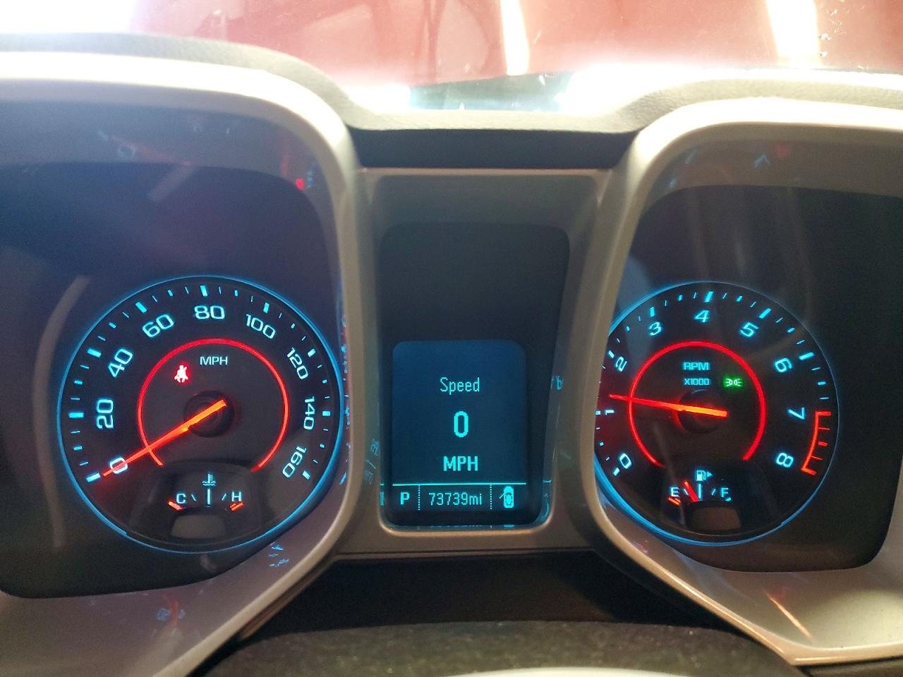 2015 Chevrolet Camaro Ls Красный vin: 2G1FB1E3XF9248020