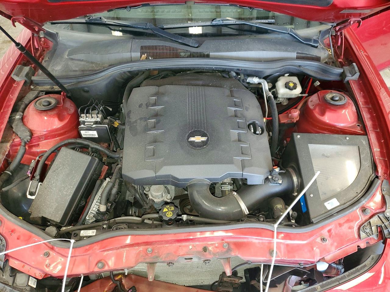 2015 Chevrolet Camaro Ls Красный vin: 2G1FB1E3XF9248020