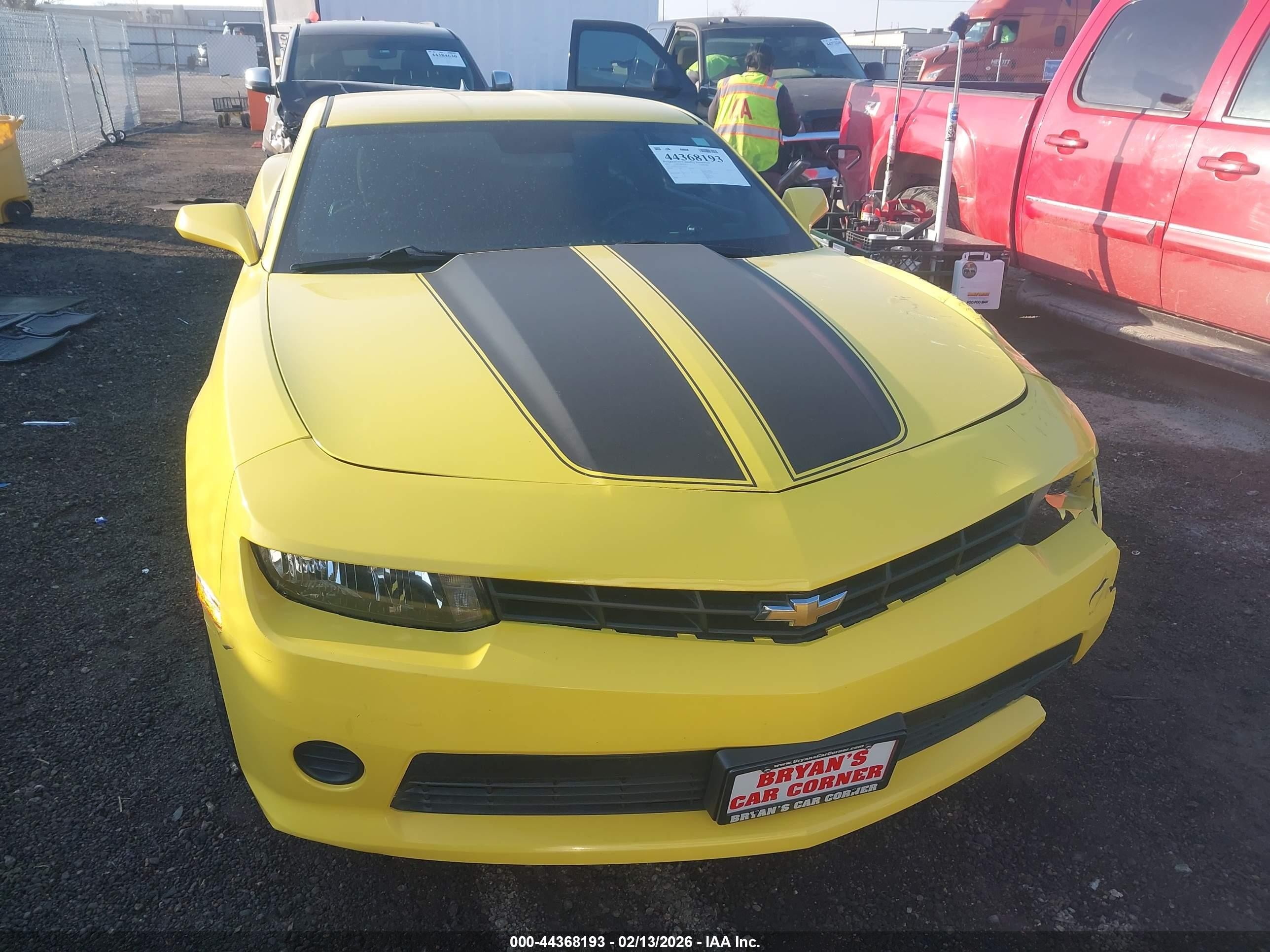 2015 Chevrolet Camaro 2ls Yellow vin: 2G1FB1E3XF9254254