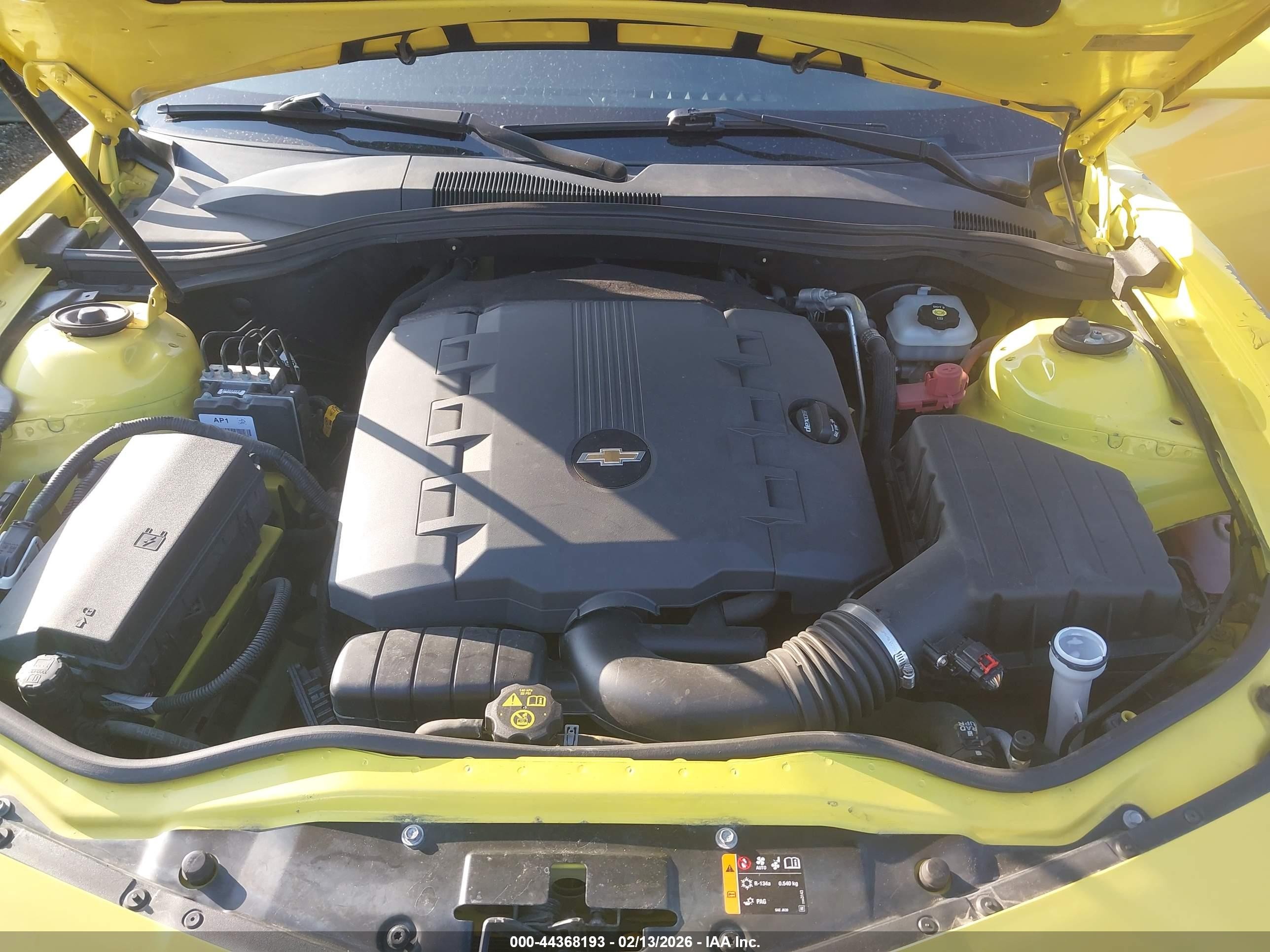 2015 Chevrolet Camaro 2ls Yellow vin: 2G1FB1E3XF9254254