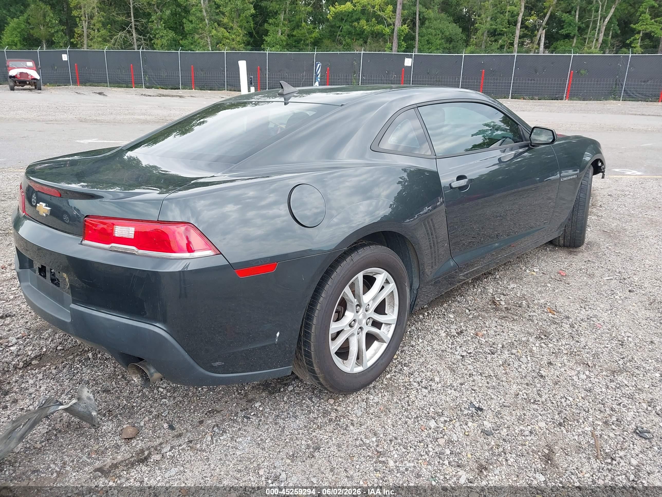 2015 Chevrolet Camaro 2ls Black vin: 2G1FB1E3XF9259826