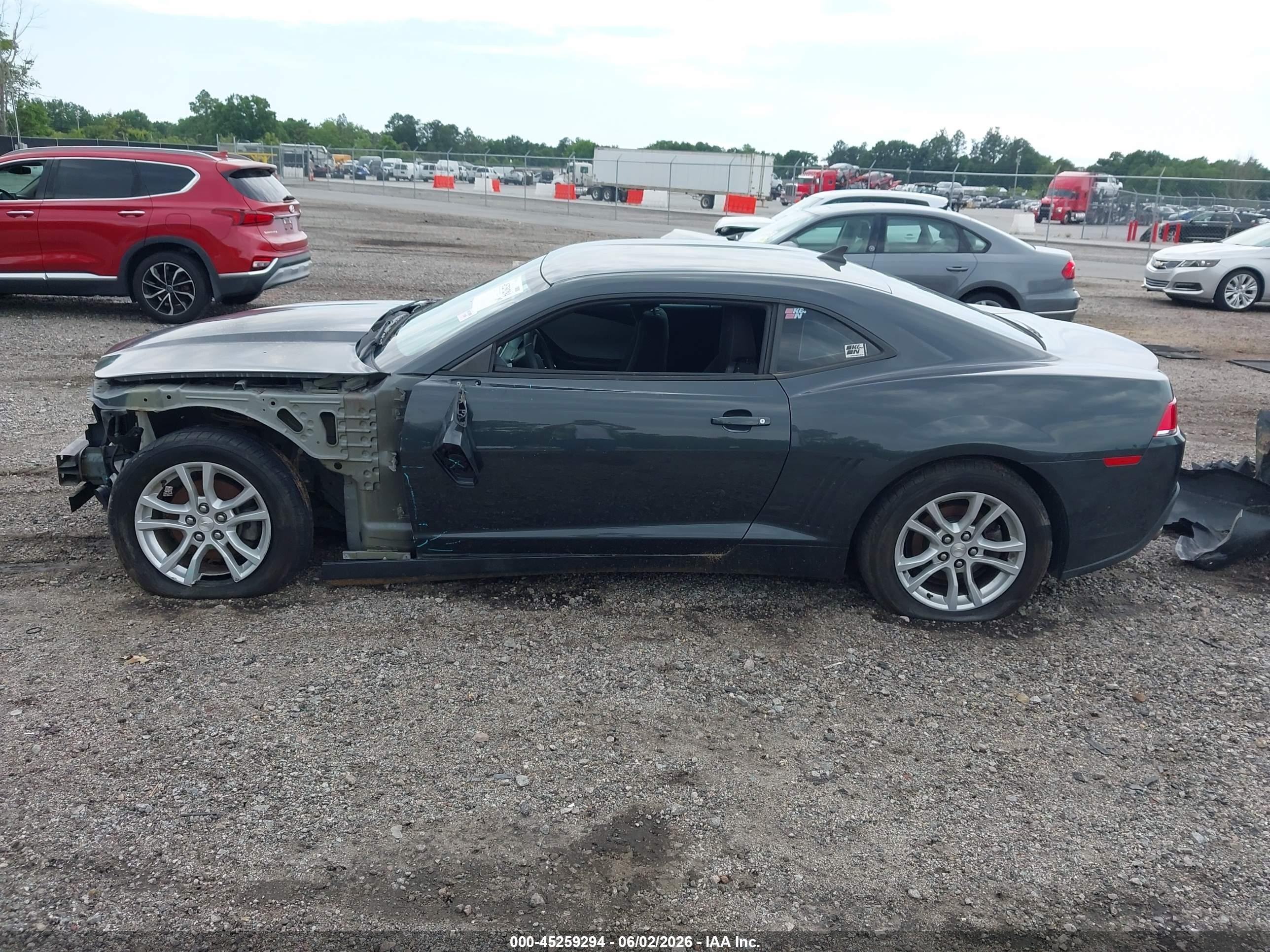 2015 Chevrolet Camaro 2ls Black vin: 2G1FB1E3XF9259826