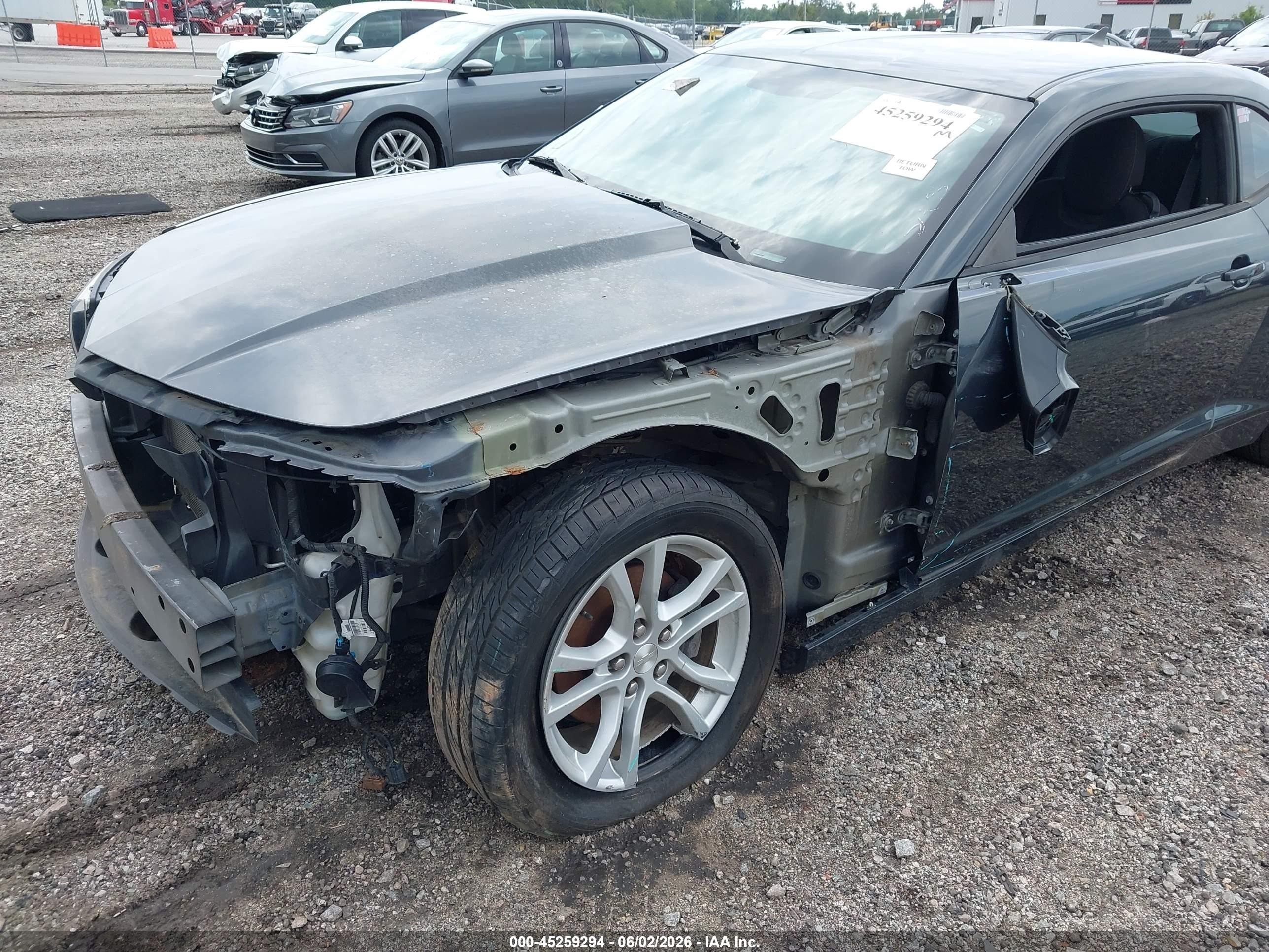 2015 Chevrolet Camaro 2ls Black vin: 2G1FB1E3XF9259826