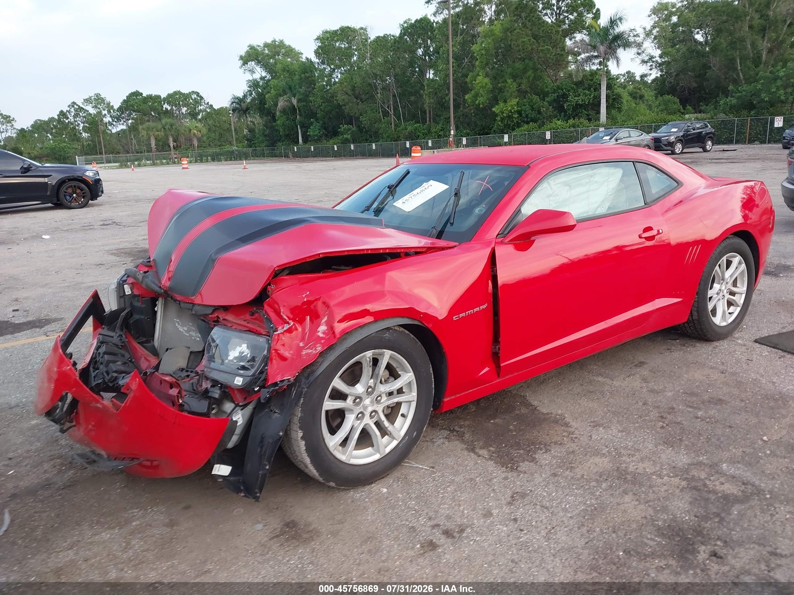 2015 Chevrolet Camaro 2ls Red vin: 2G1FB1E3XF9303355