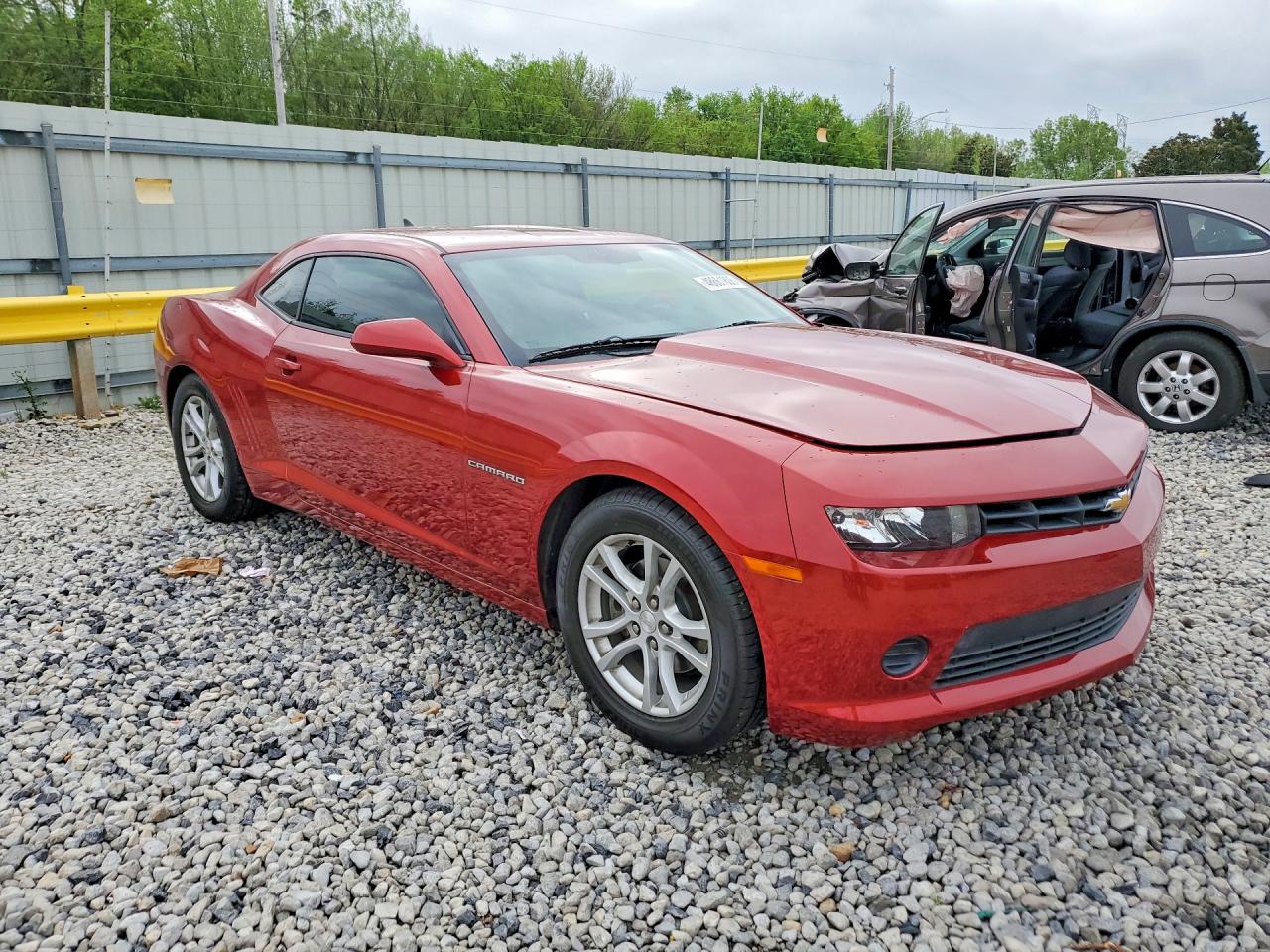 2015 Chevrolet Camaro Ls Красный vin: 2G1FB1E3XF9309740