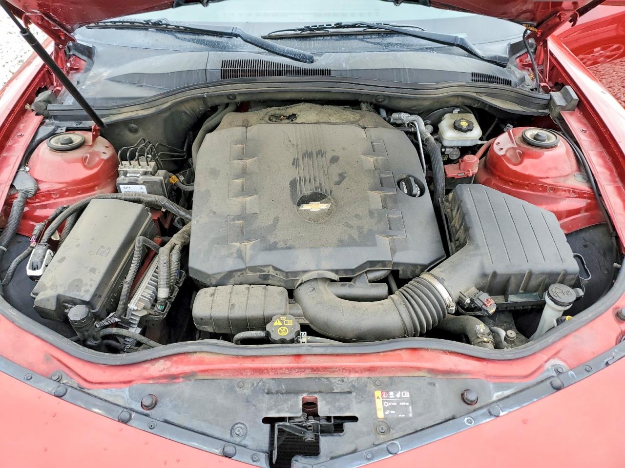 2015 Chevrolet Camaro Ls Красный vin: 2G1FB1E3XF9309740