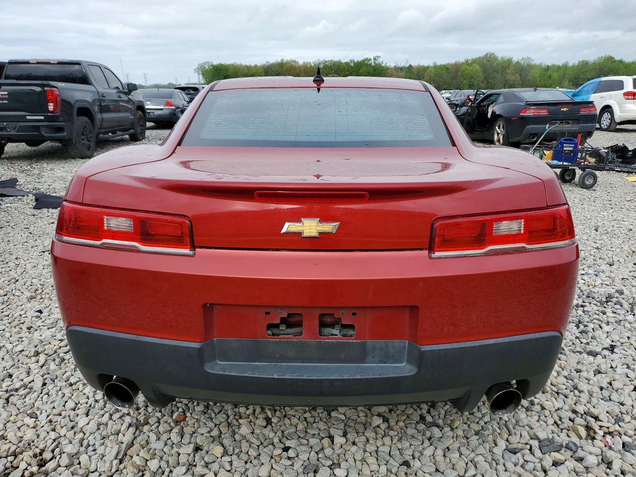 2015 Chevrolet Camaro Ls Красный vin: 2G1FB1E3XF9309740
