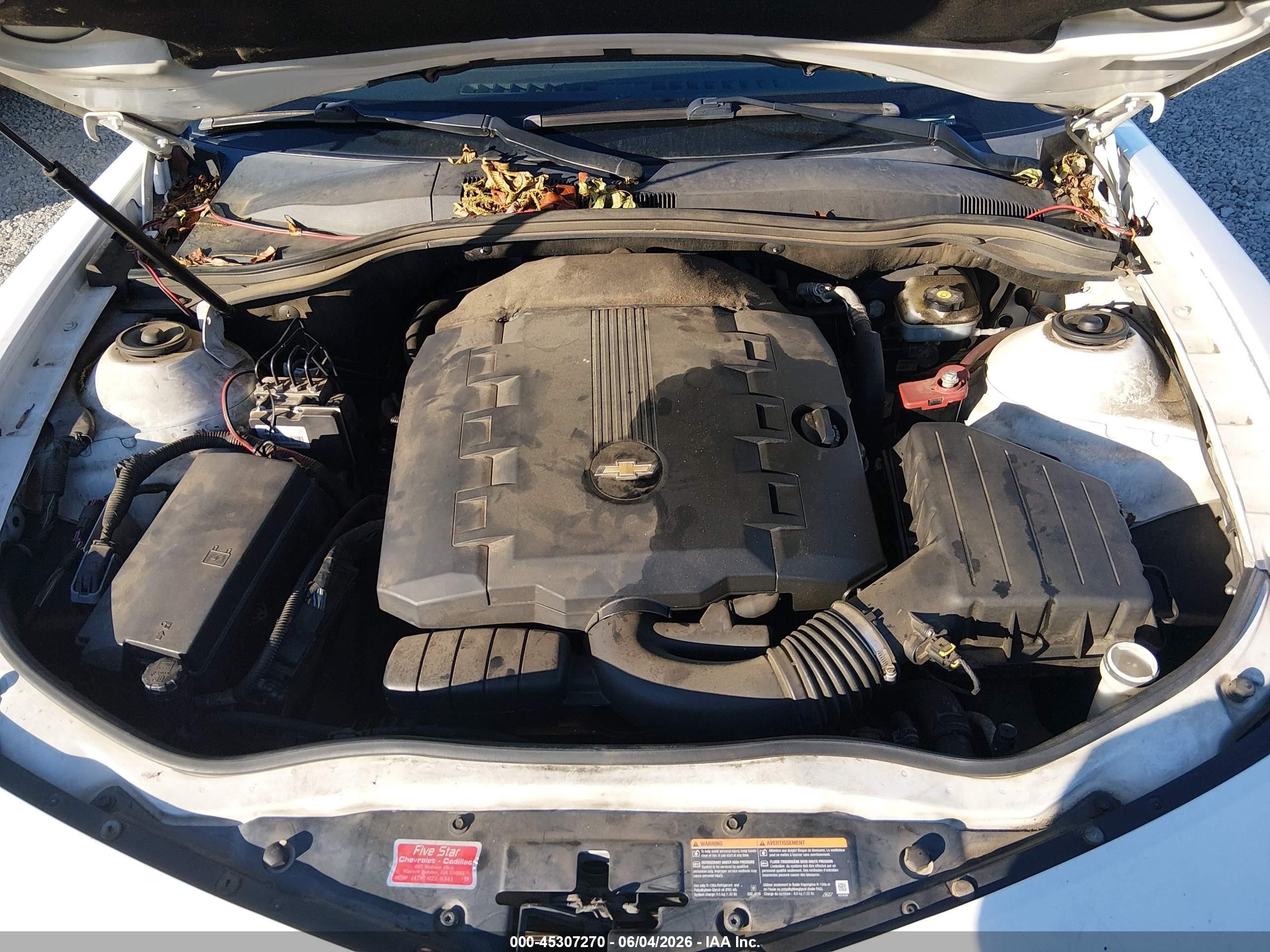 2011 Chevrolet Camaro 1lt White vin: 2G1FB1ED0B9119674