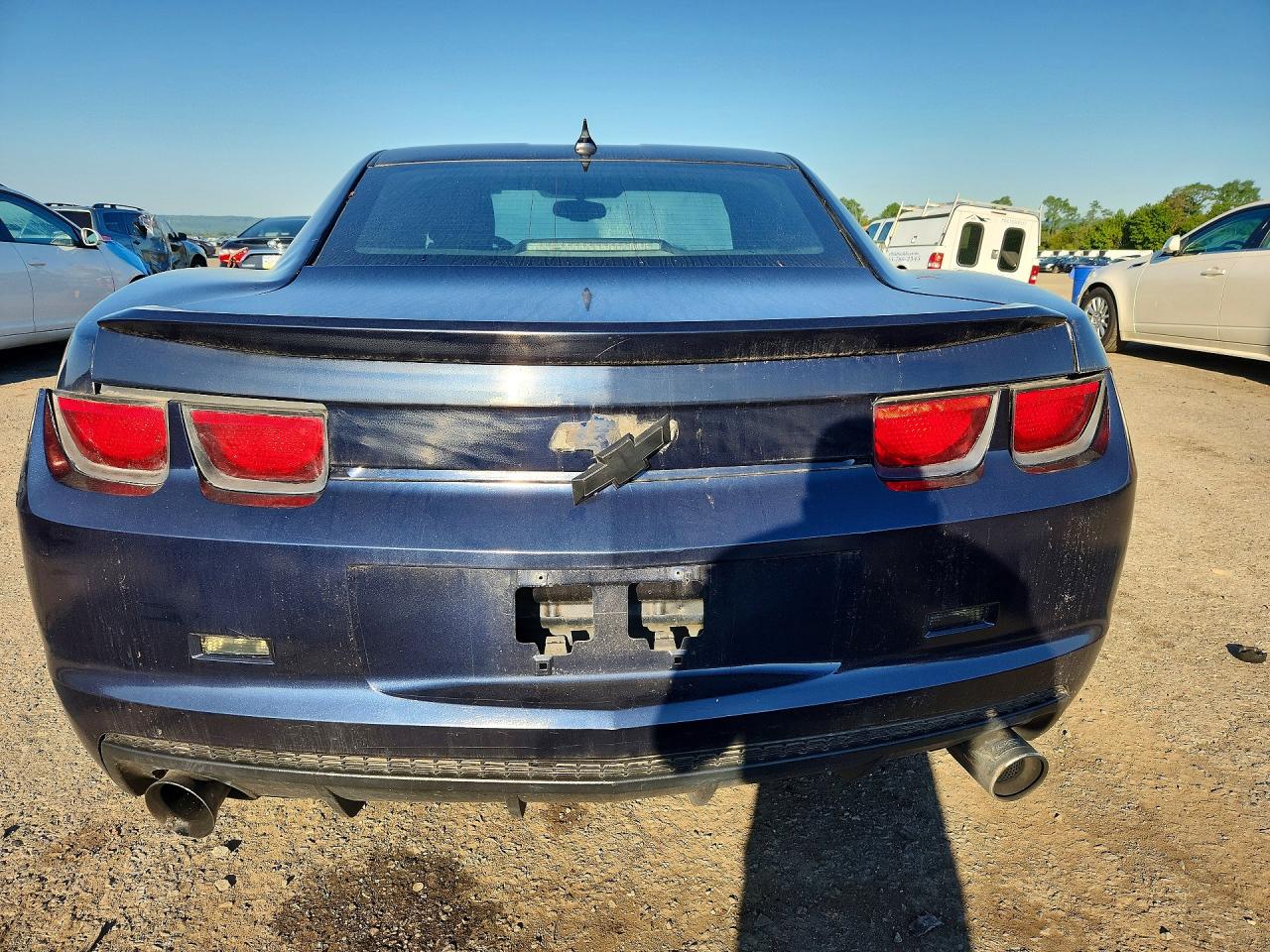 2011 Chevrolet Camaro Lt Blue vin: 2G1FB1ED0B9142677